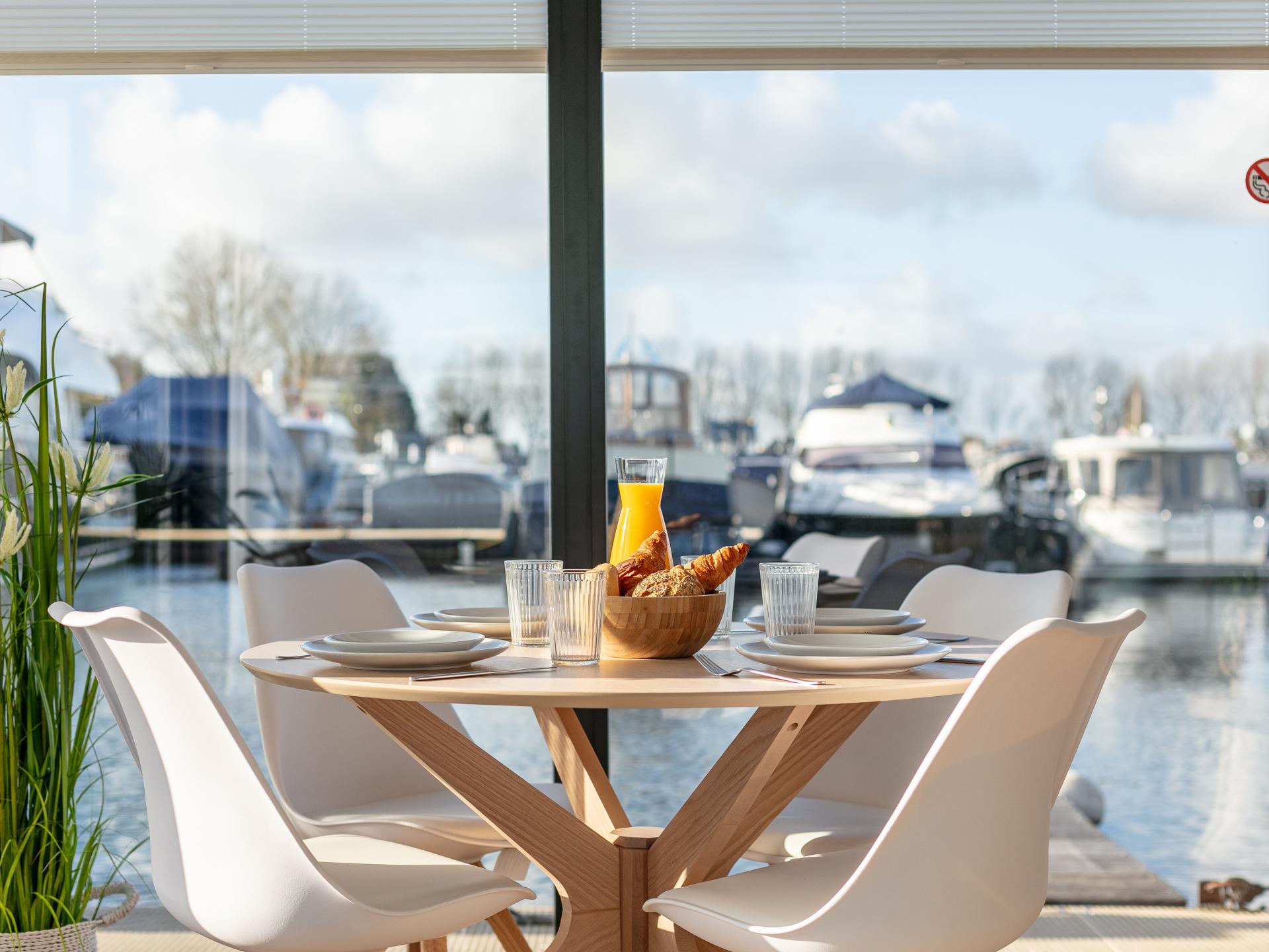 Woonboot met dakterras in schilderachtige haven van Kerkdriel - foto 6
