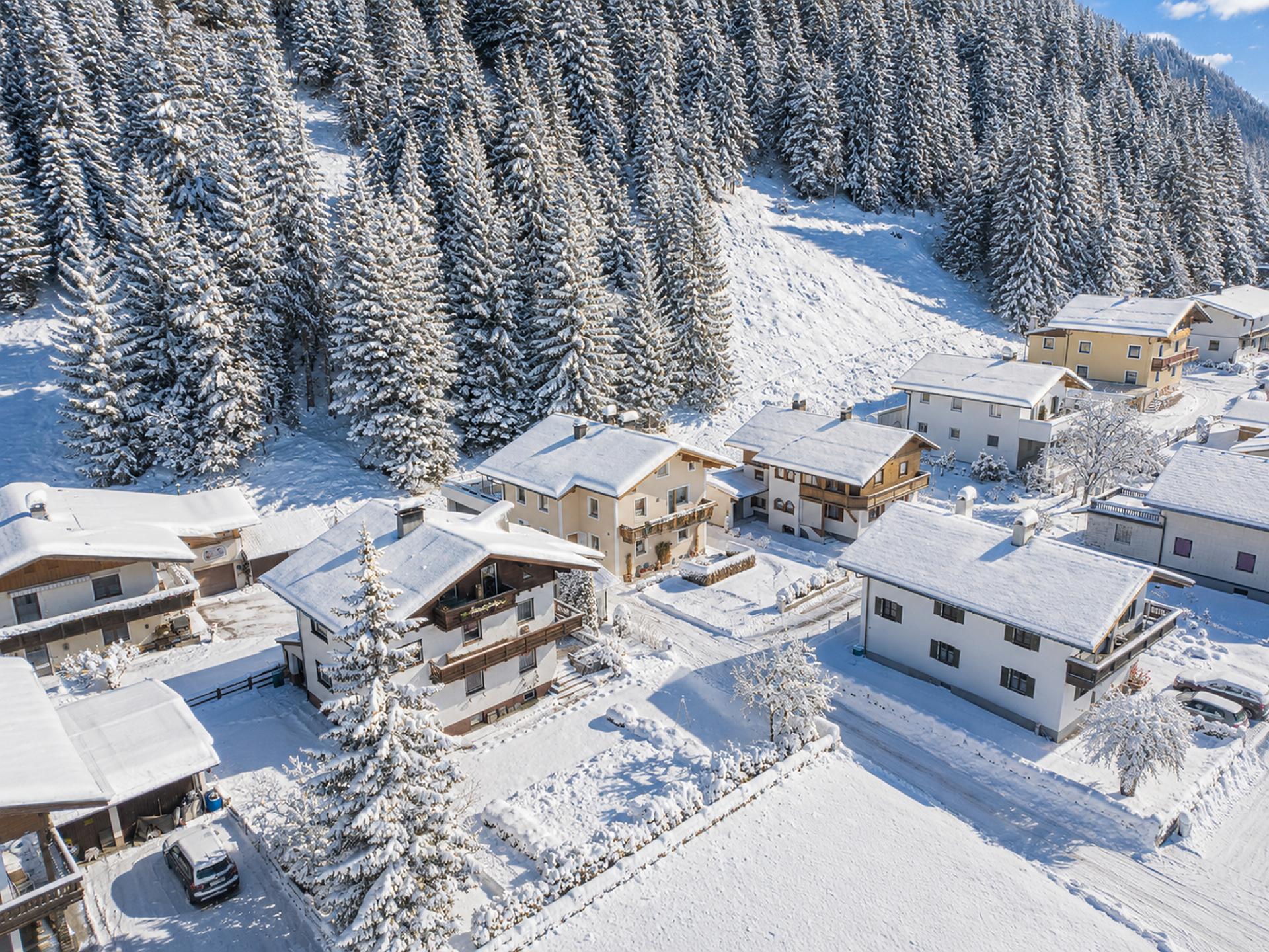 Op 450 m van de piste: ruim appartement in centrum Hochfilzen - foto 22