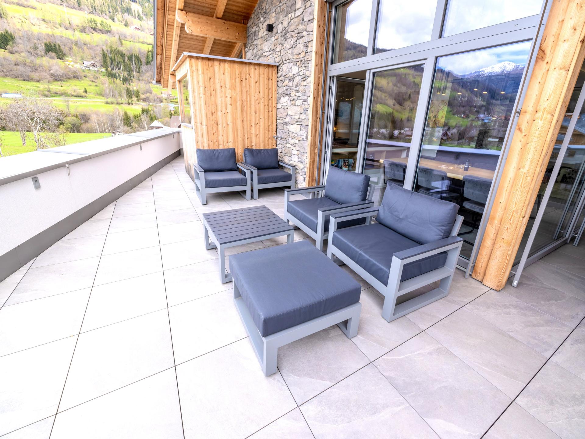 Penthouse Kreischberg: dakterras met sauna aan de piste - foto 7