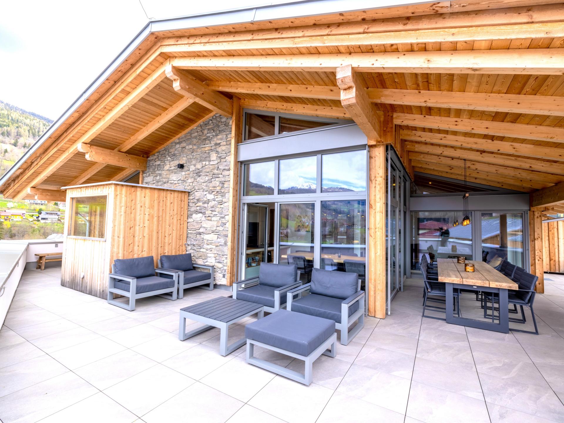 Penthouse Kreischberg: dakterras met sauna aan de piste - foto 1