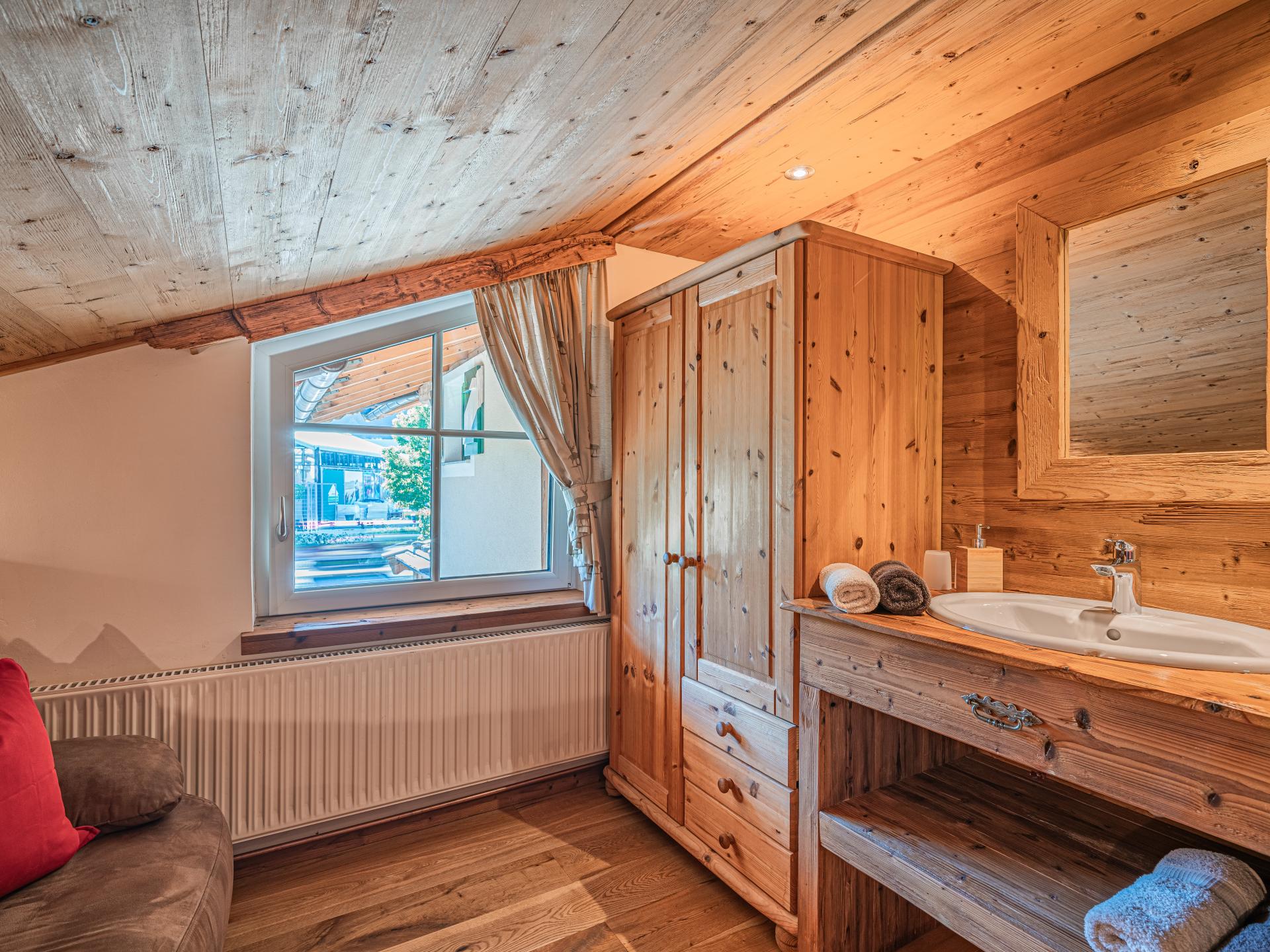 Ruim 8-persoons appartement met zwembad in Kirchdorf, vlakbij skilift - foto 12