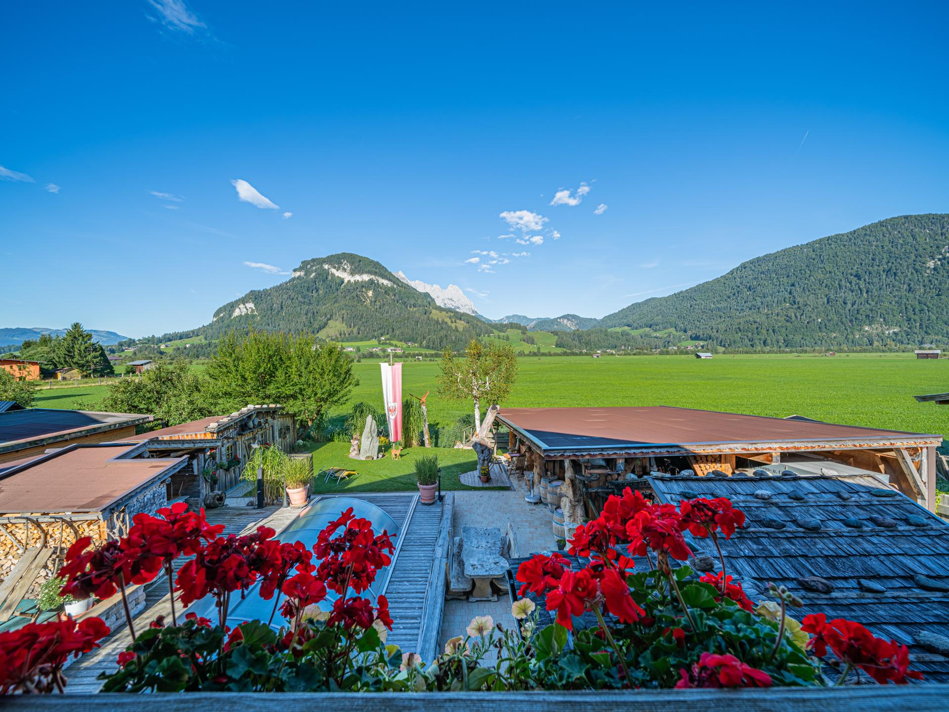Ruim 8-persoons appartement met zwembad in Kirchdorf, vlakbij skilift - foto 8