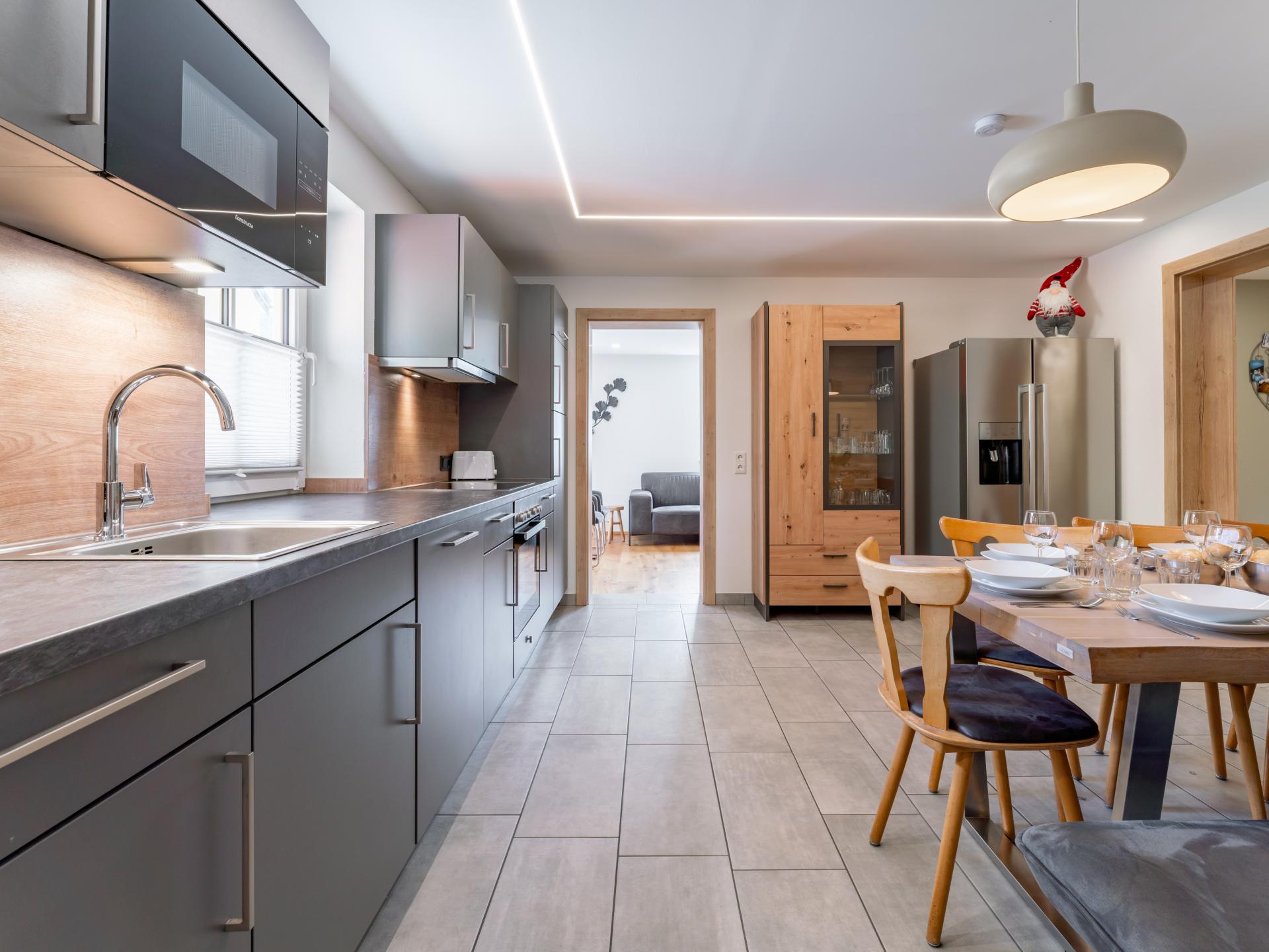 Gezellig appartement voor 10 personen in hartje Kaprun, 200m van de skilift - foto 3