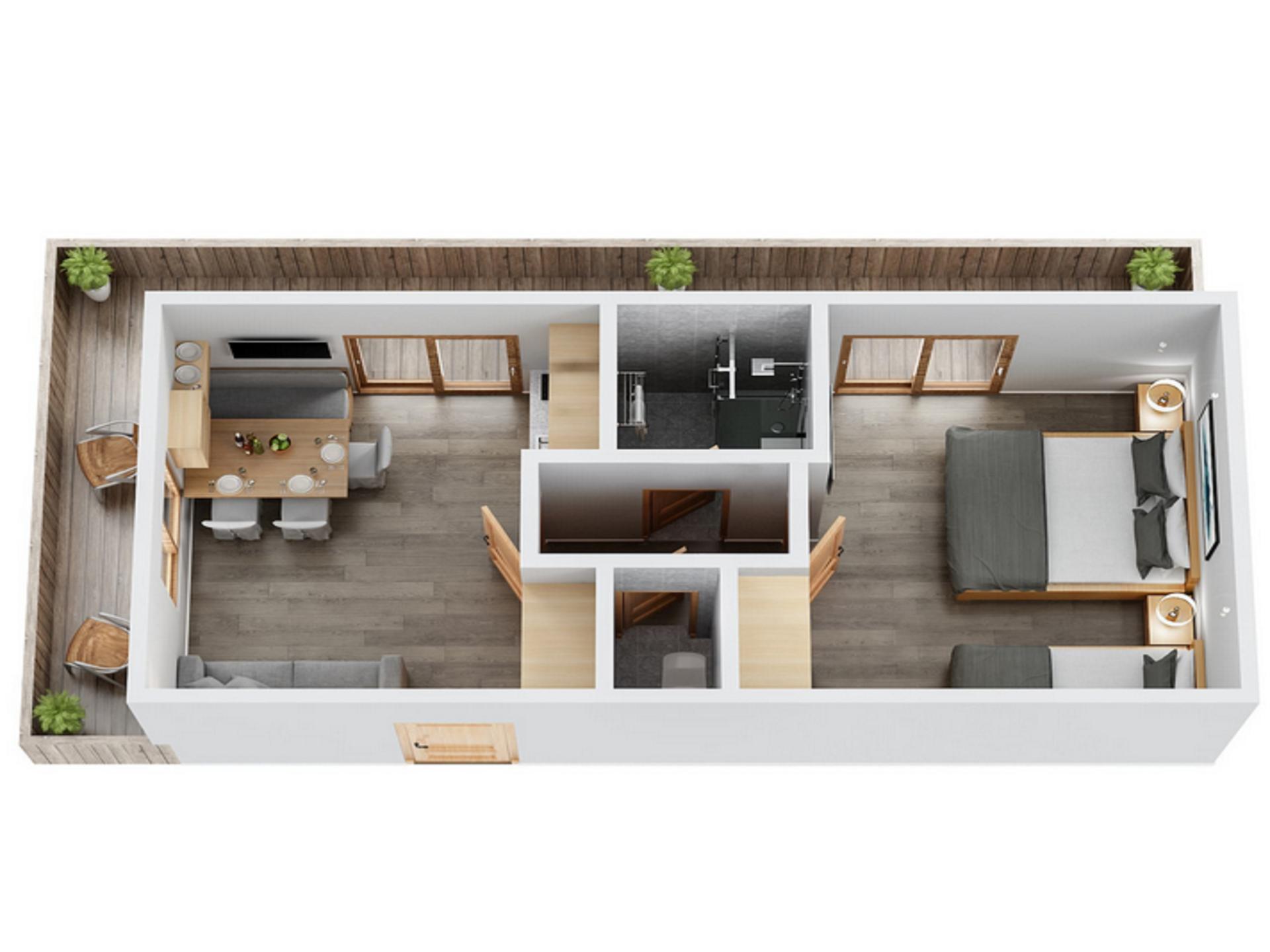 Centraal gelegen appartement aan de piste in Zell am See · 5 pers. - foto 13