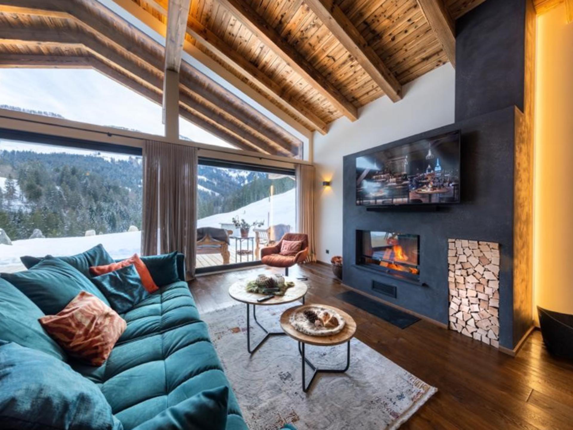 Luxe chalet in Sankt Johann met privé sauna en natuurlijke zwemvijver - foto 3