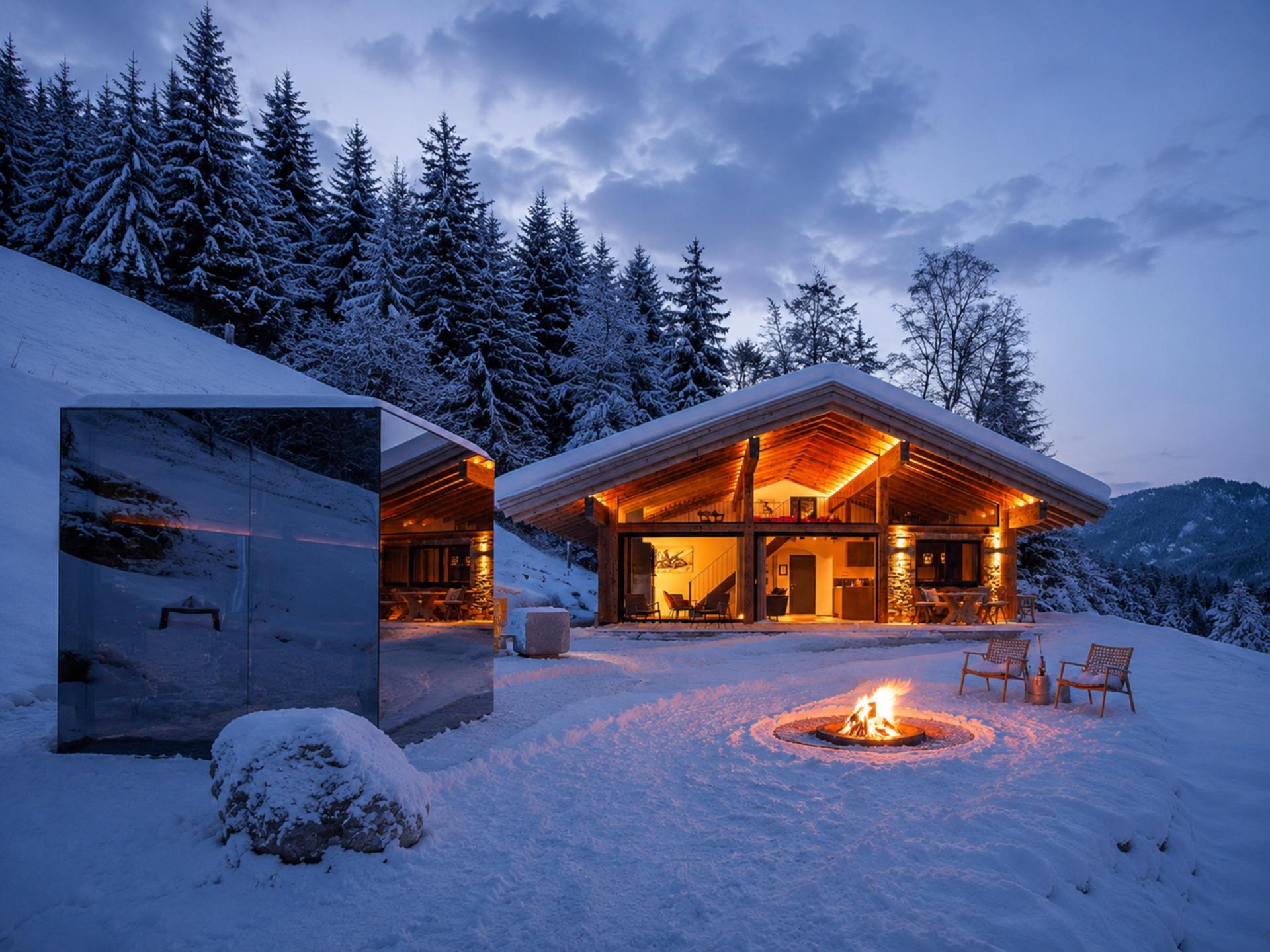 Luxe chalet in Sankt Johann met privé sauna en natuurlijke zwemvijver - foto 36
