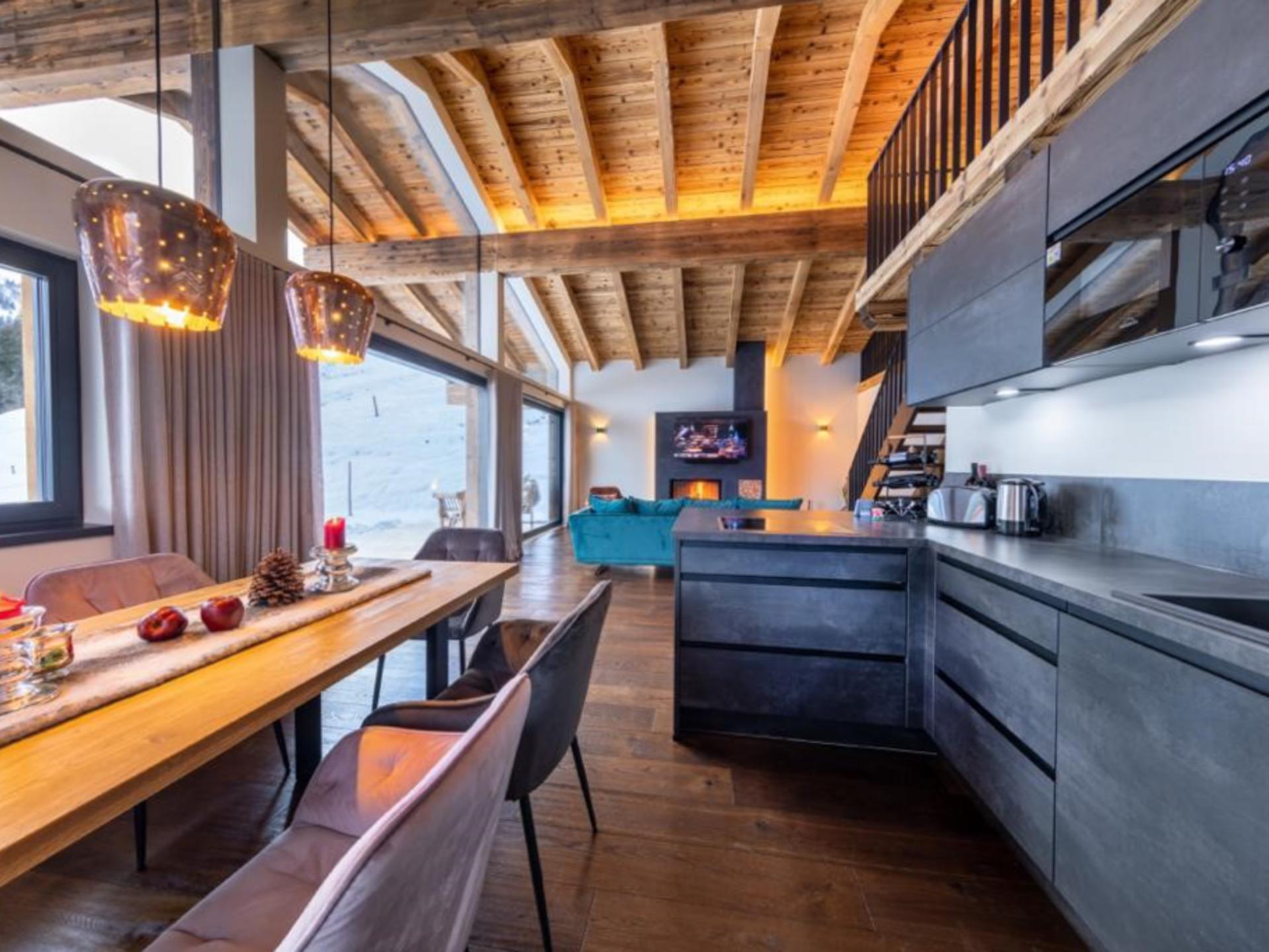 Luxe chalet in Sankt Johann met privé sauna en natuurlijke zwemvijver - foto 21