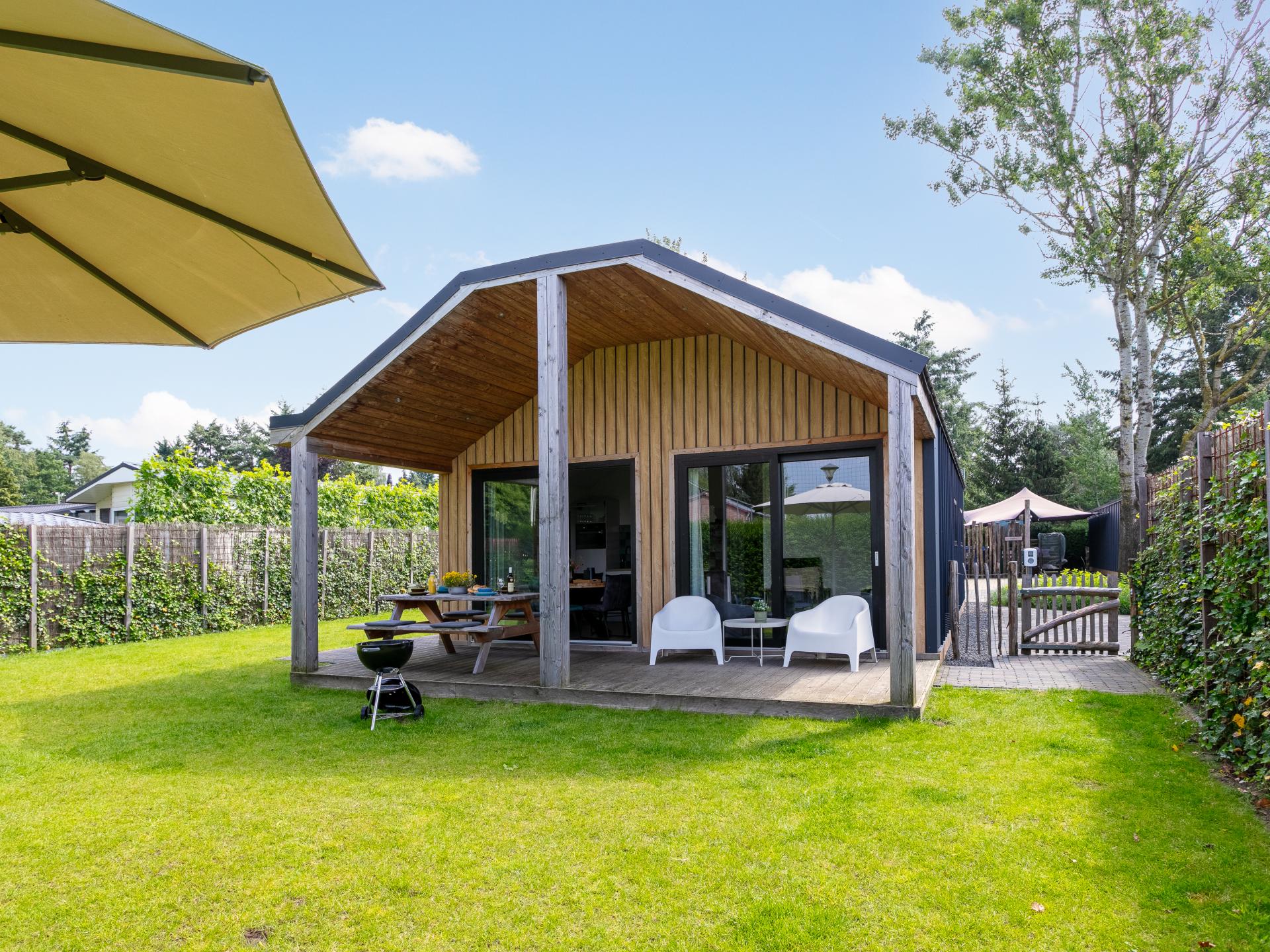 Luxe vakantiehuisje met softtub op de Veluwe, vlakbij bos en centrum Putten - foto 37