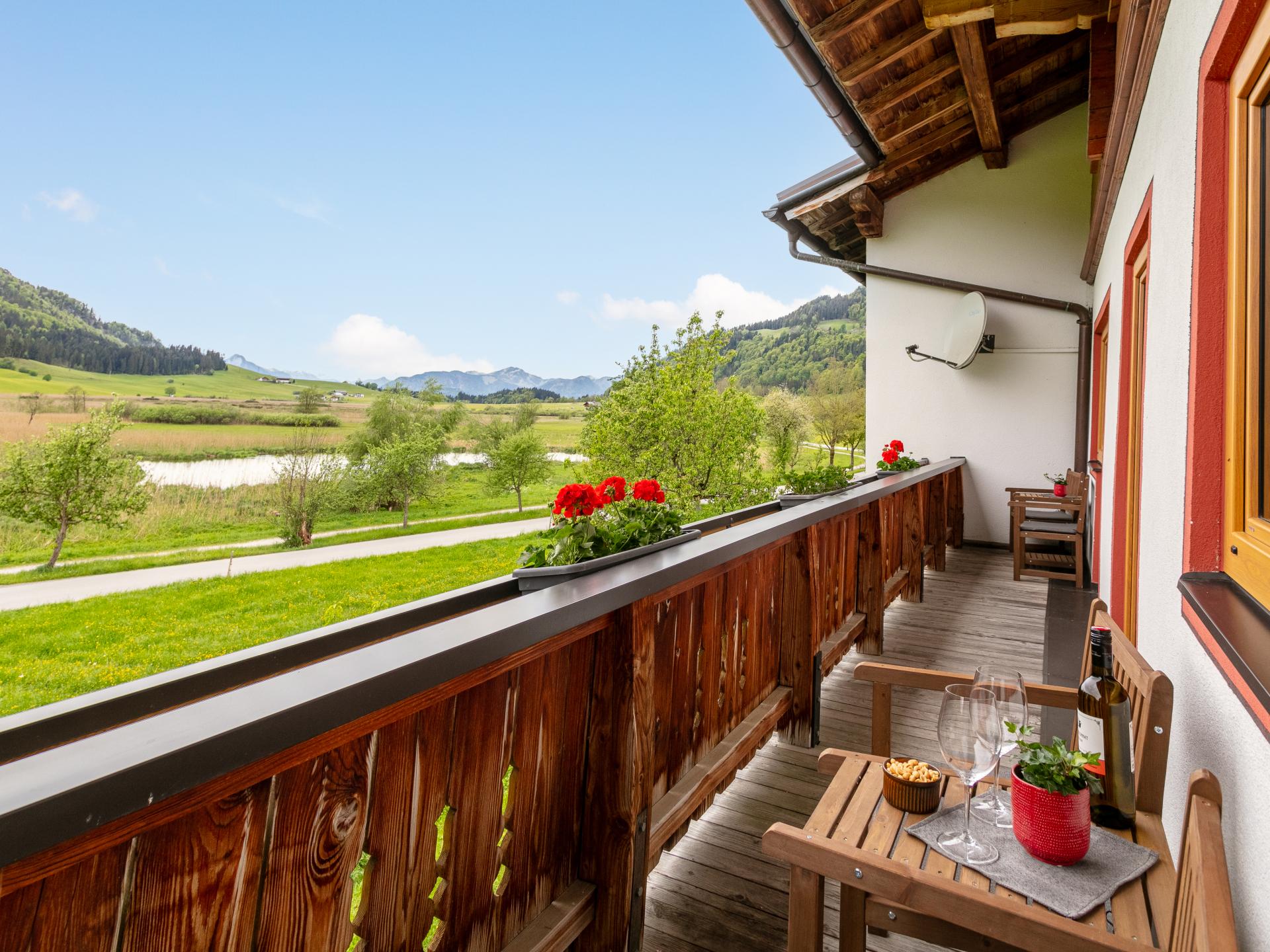 Ruim appartement op idyllische boerderij in Walchsee, vlakbij meer en skilift - foto 29