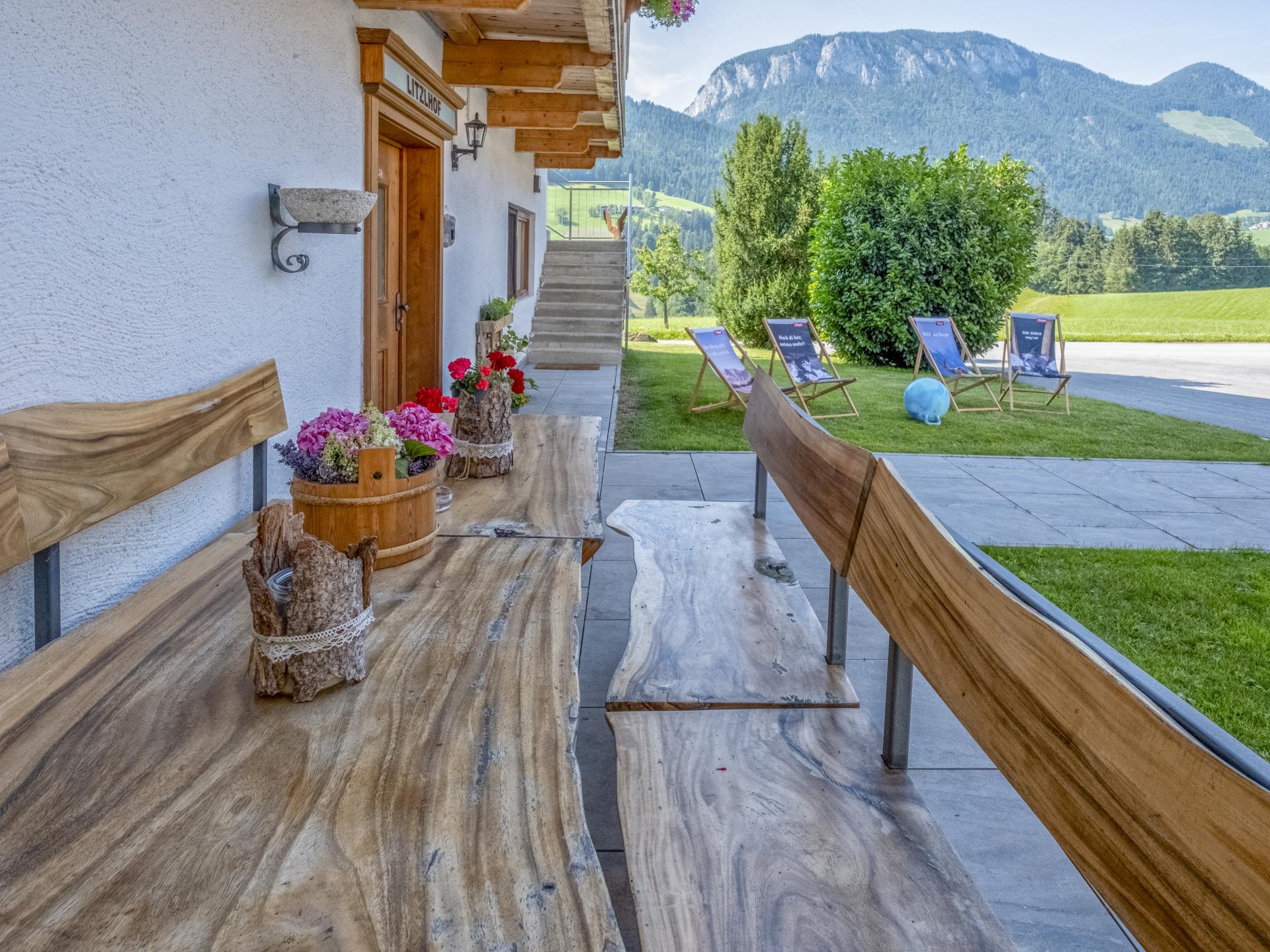 Ruim appartement voor 15 personen op werkende boerderij, vlakbij de skilift - foto 20