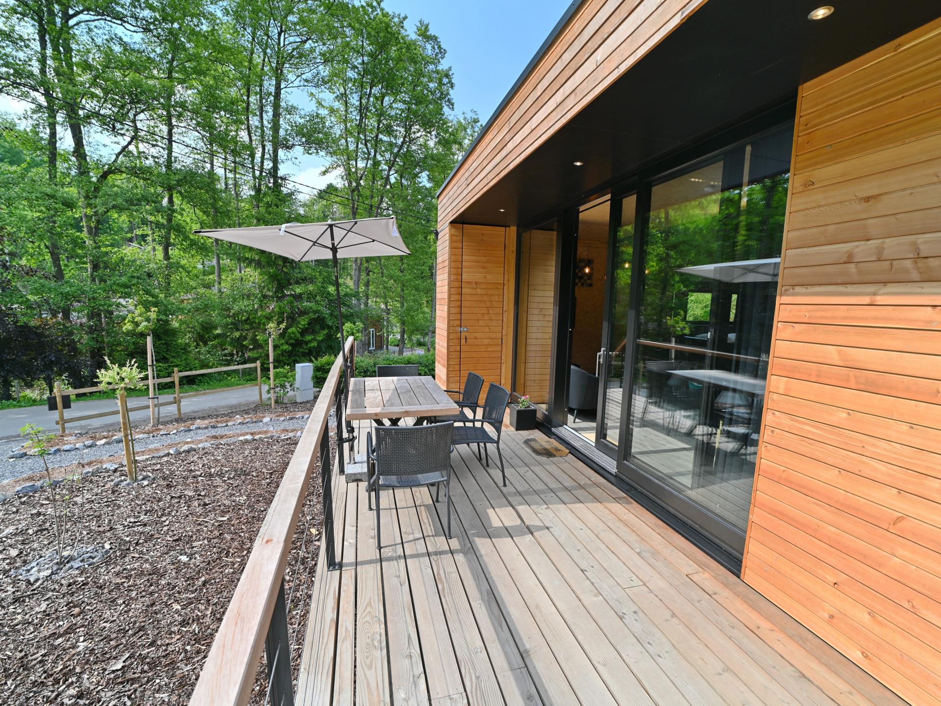 Vrijstaand ecovriendelijk vakantiehuis met hottub in Durbuy - foto 16