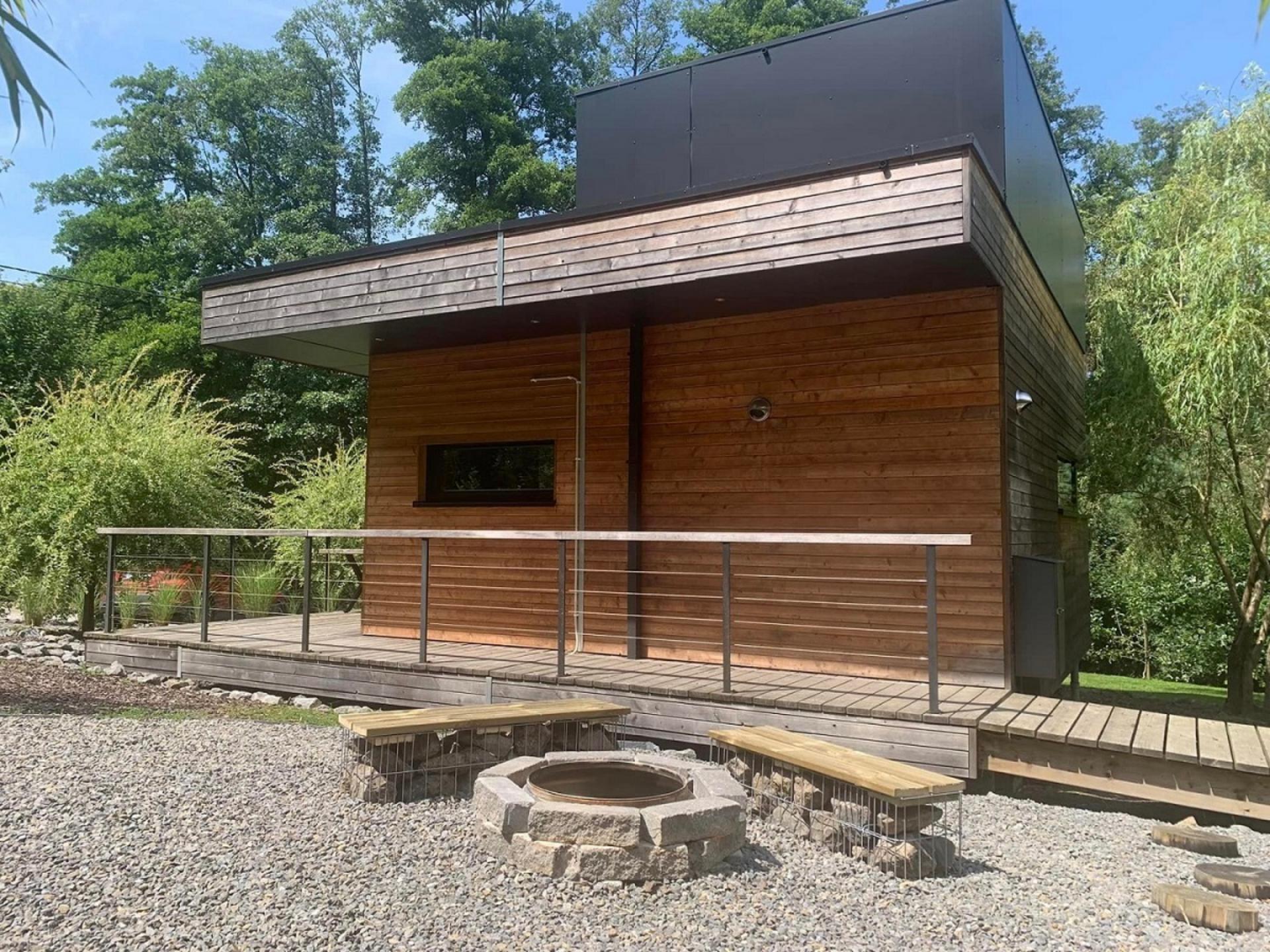 Vrijstaand ecovriendelijk vakantiehuis met hottub in Durbuy - foto 23