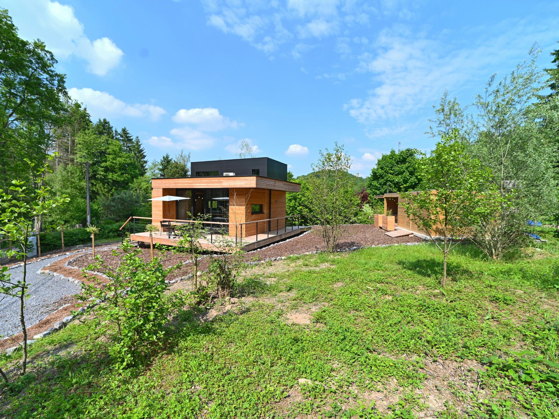 Vrijstaand ecovriendelijk vakantiehuis met hottub in Durbuy - foto 21
