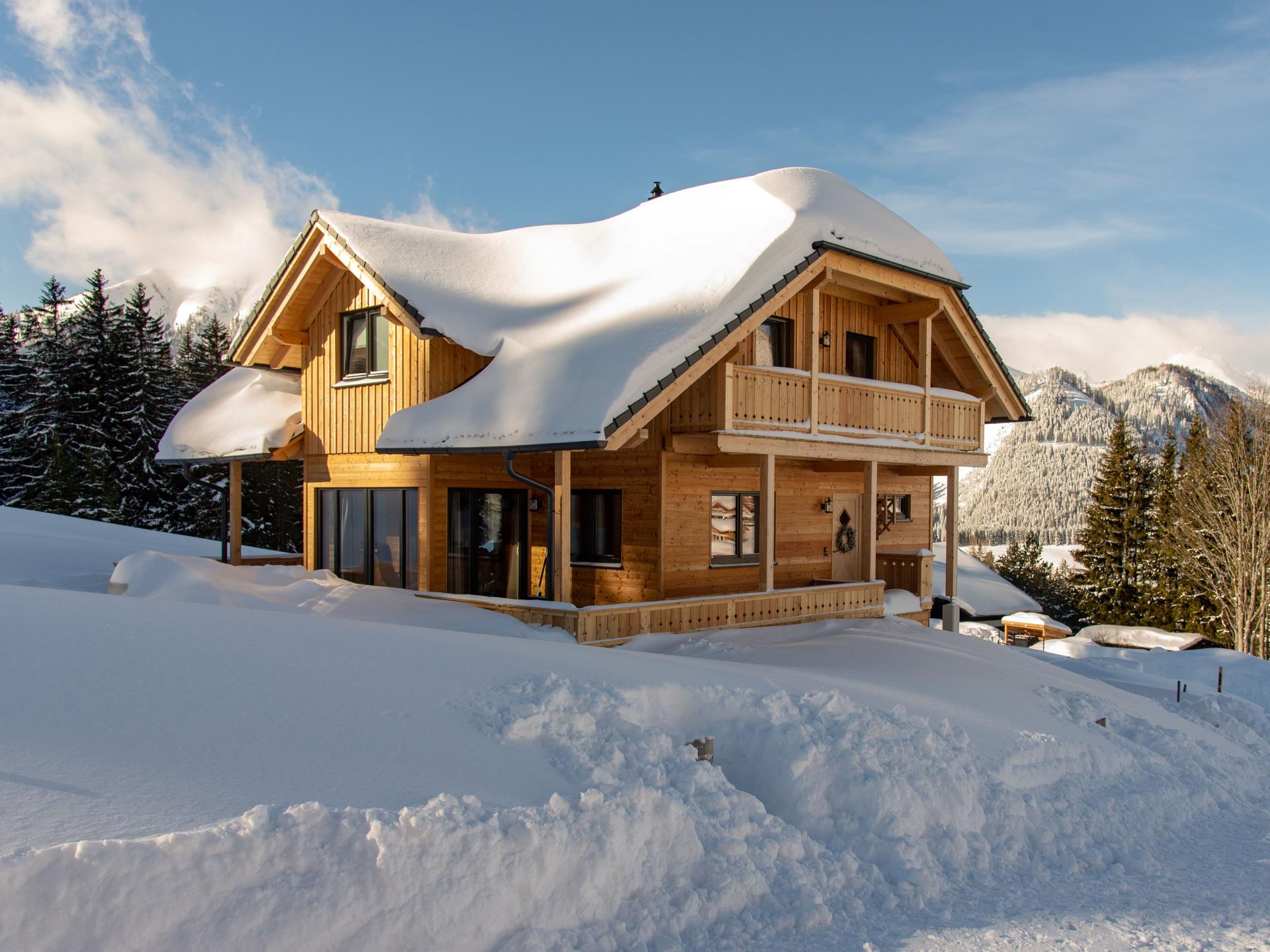 10-persoons vrijstaand chalet aan de piste in Hohentauern - foto 1