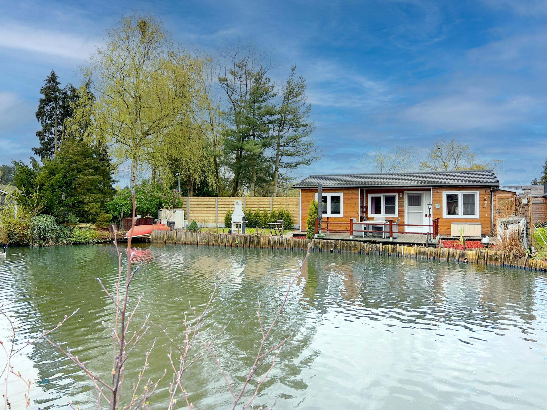 In het centrum van Geel: Vrijstaand chalet aan het water voor 2 personen - foto 23