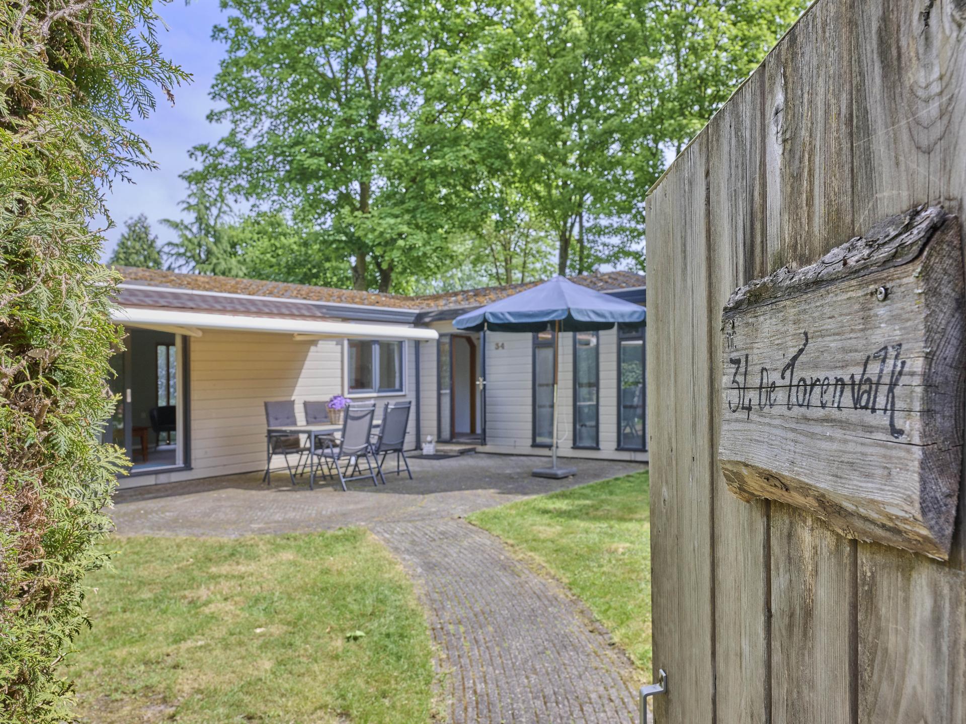 Huisdiervriendelijk chalet met omheinde tuin op Bospark de Wervelwind - foto 28