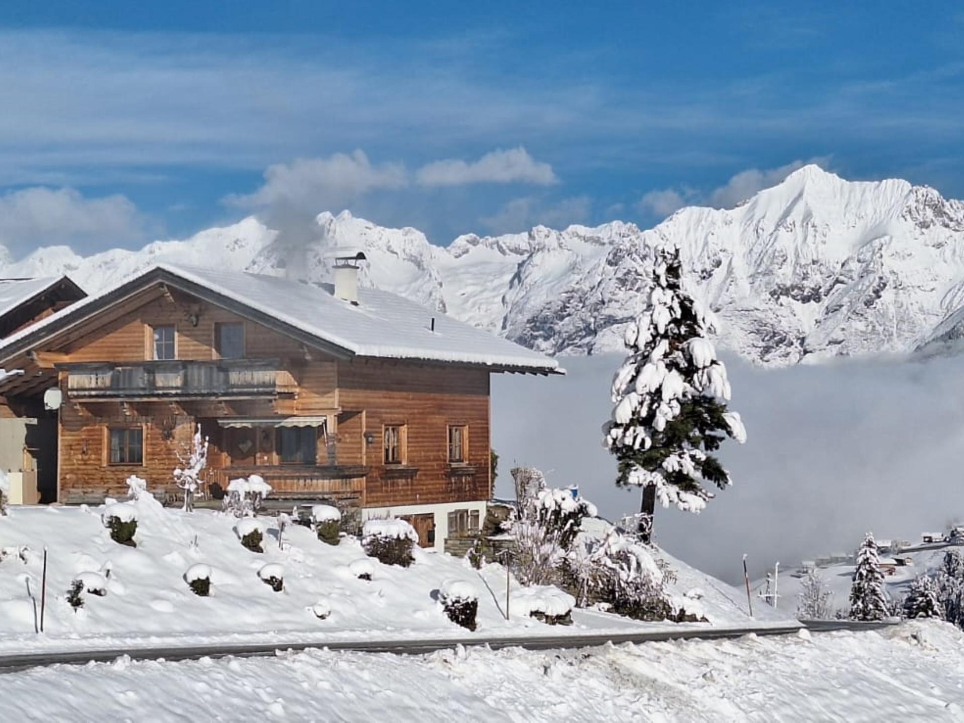 Vrijstaand chalet op de Kolsassberg met uitzicht op het Karwendelgebergte - foto 43