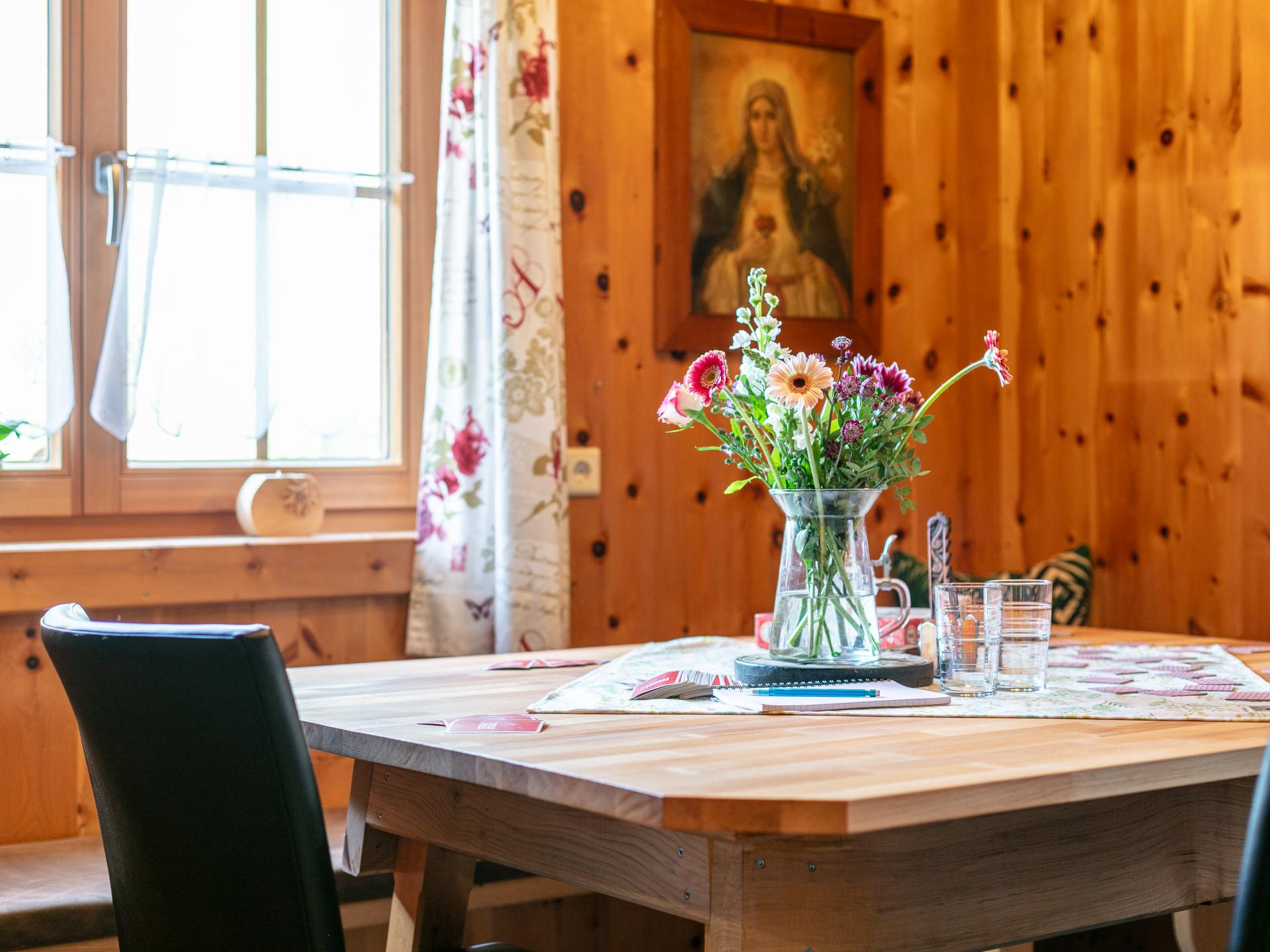 Vrijstaand chalet op de Kolsassberg met uitzicht op het Karwendelgebergte - foto 9