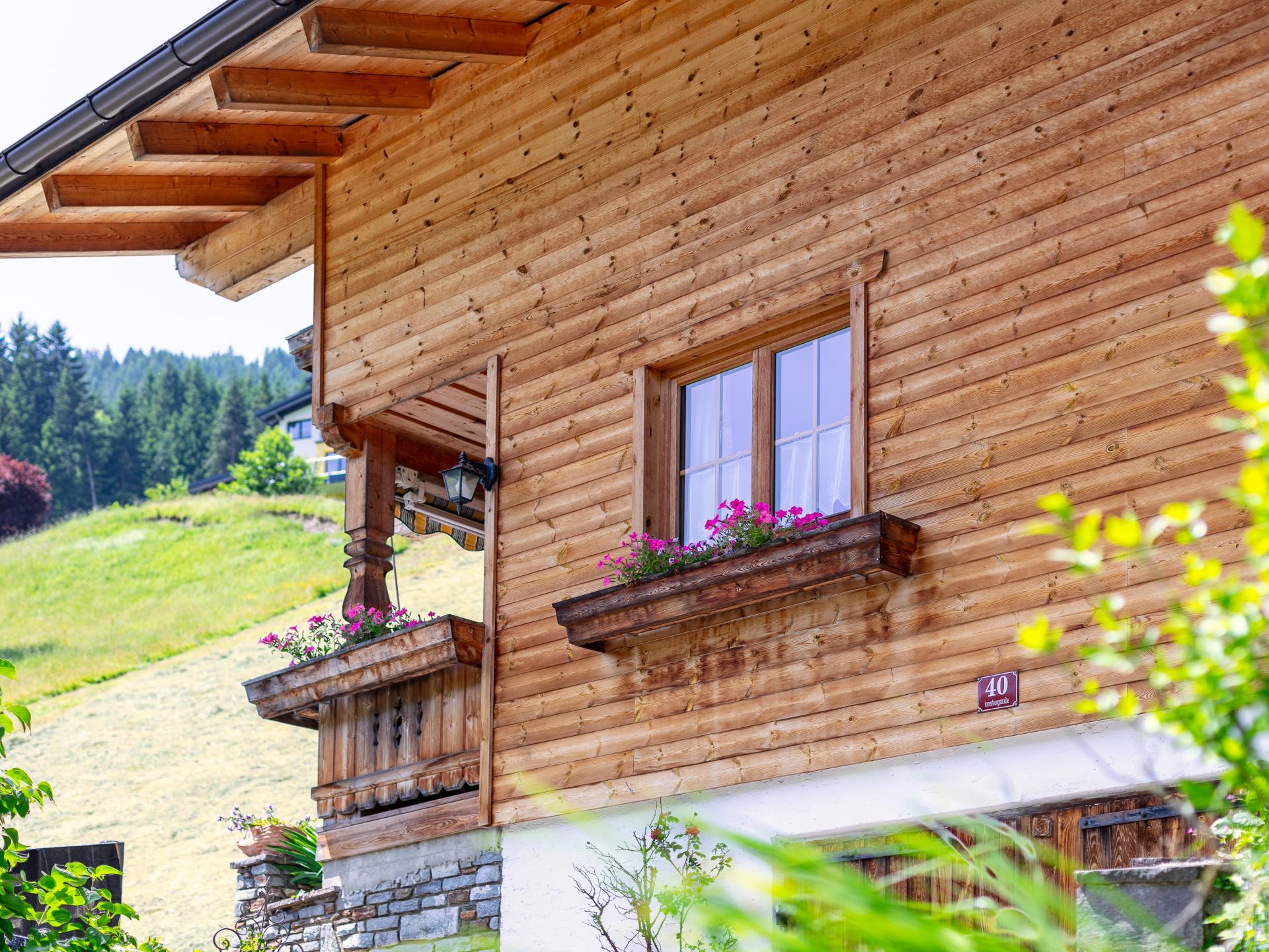 Vrijstaand chalet op de Kolsassberg met uitzicht op het Karwendelgebergte - foto 41