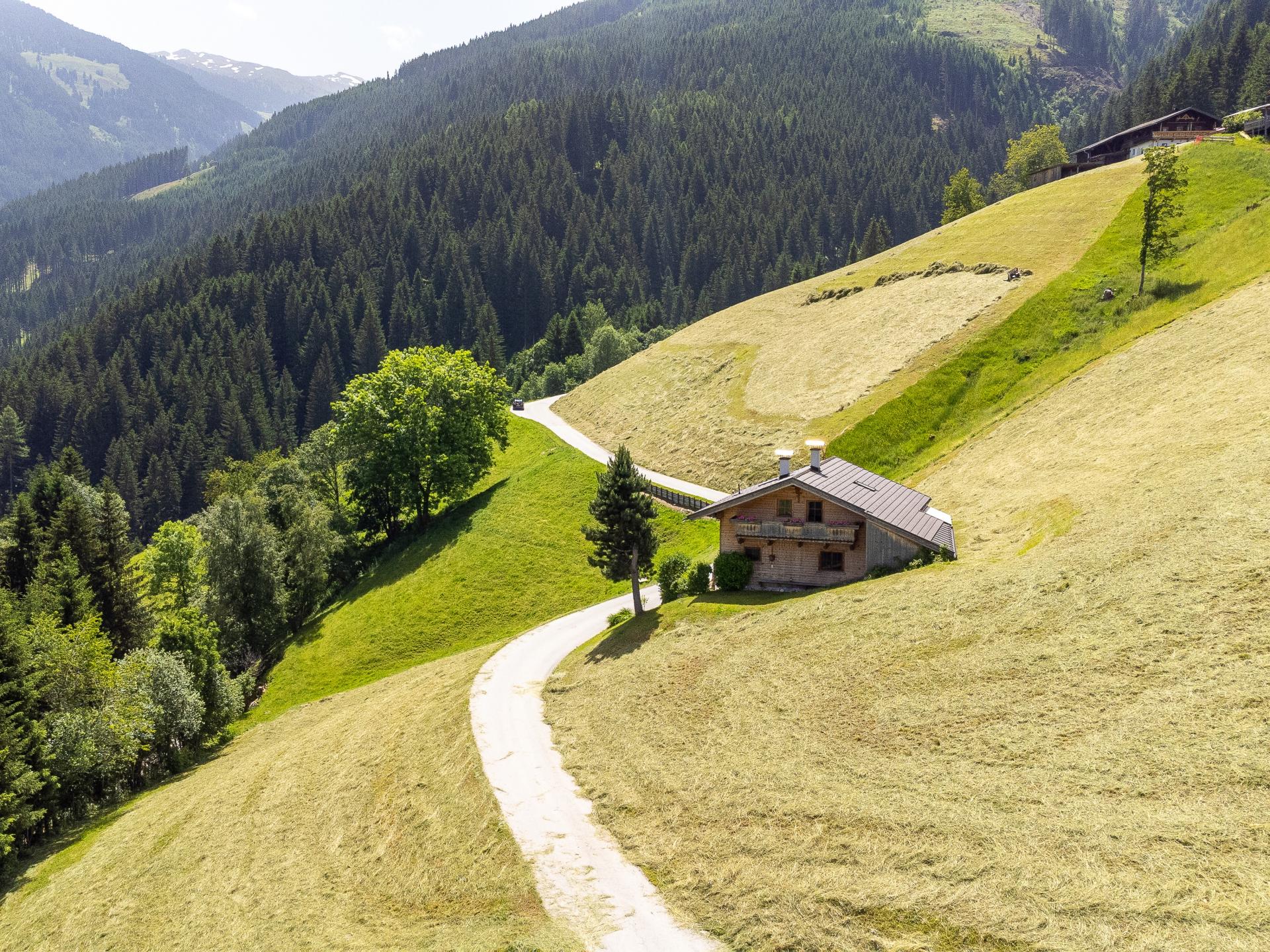 Vrijstaand chalet op de Kolsassberg met uitzicht op het Karwendelgebergte - foto 22