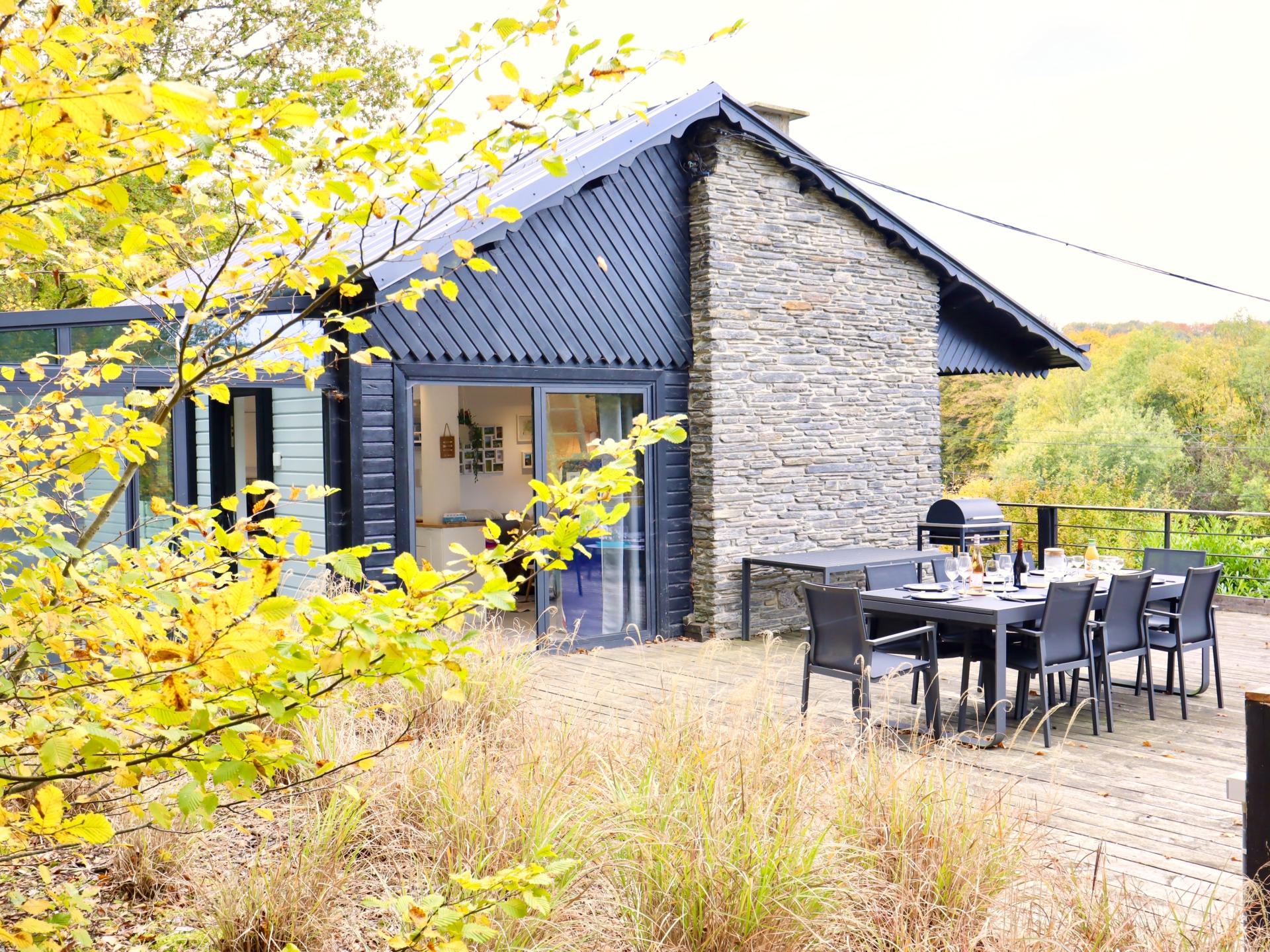 8-persoons vrijstaand chalet in het centrum van Laforêt - foto 6