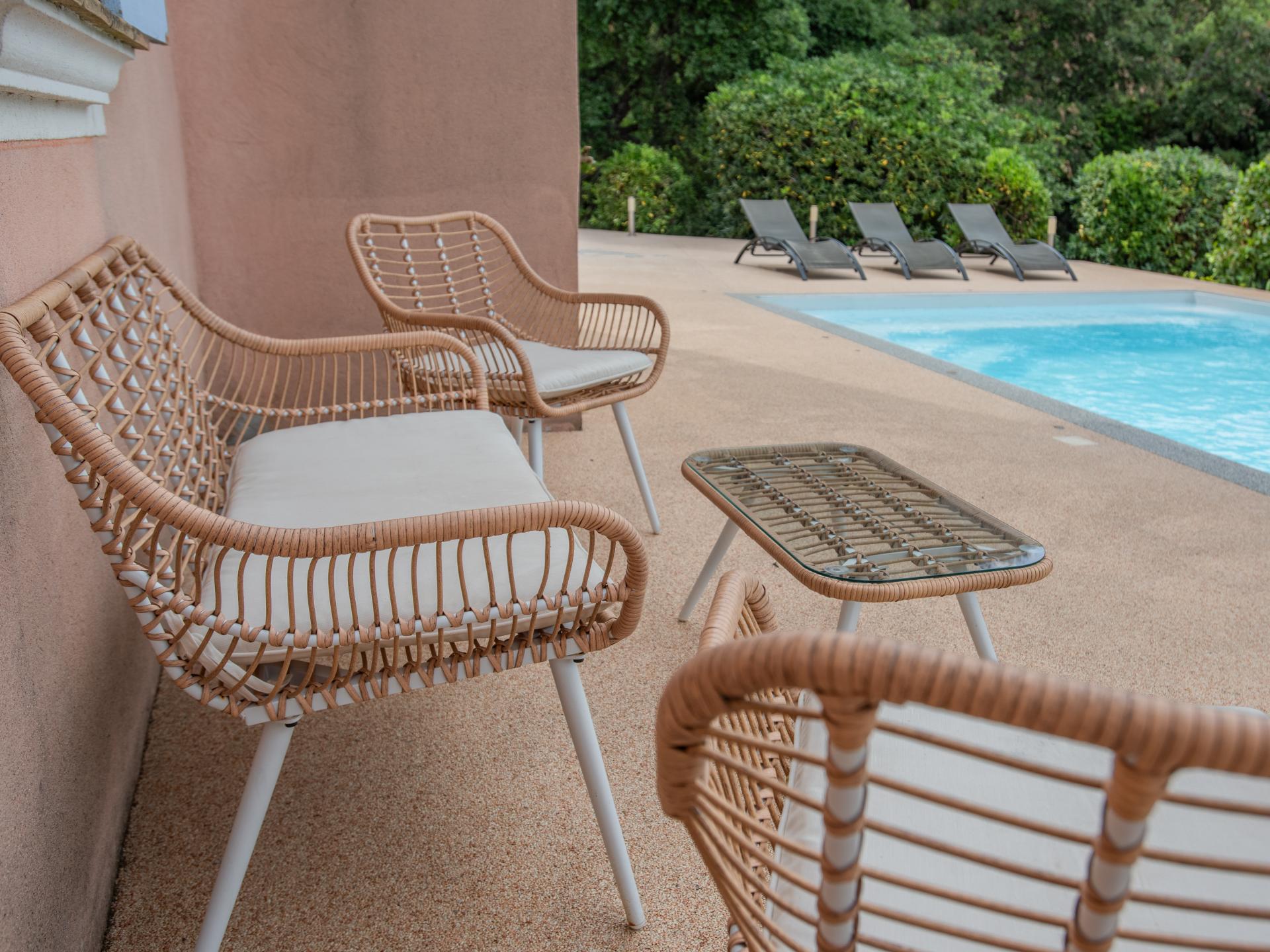 Villa met panoramisch uitzicht, privézwembad en strand op 2 km in Cavalaire-sur-Mer - foto 29