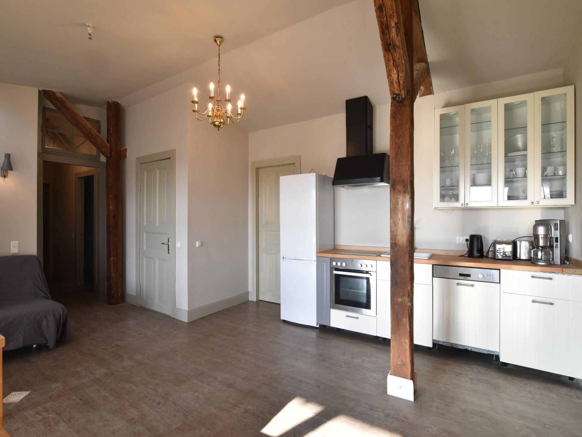 Groepsappartement op landgoed bij de Oostzee met uitzicht op bos en weide - foto 8