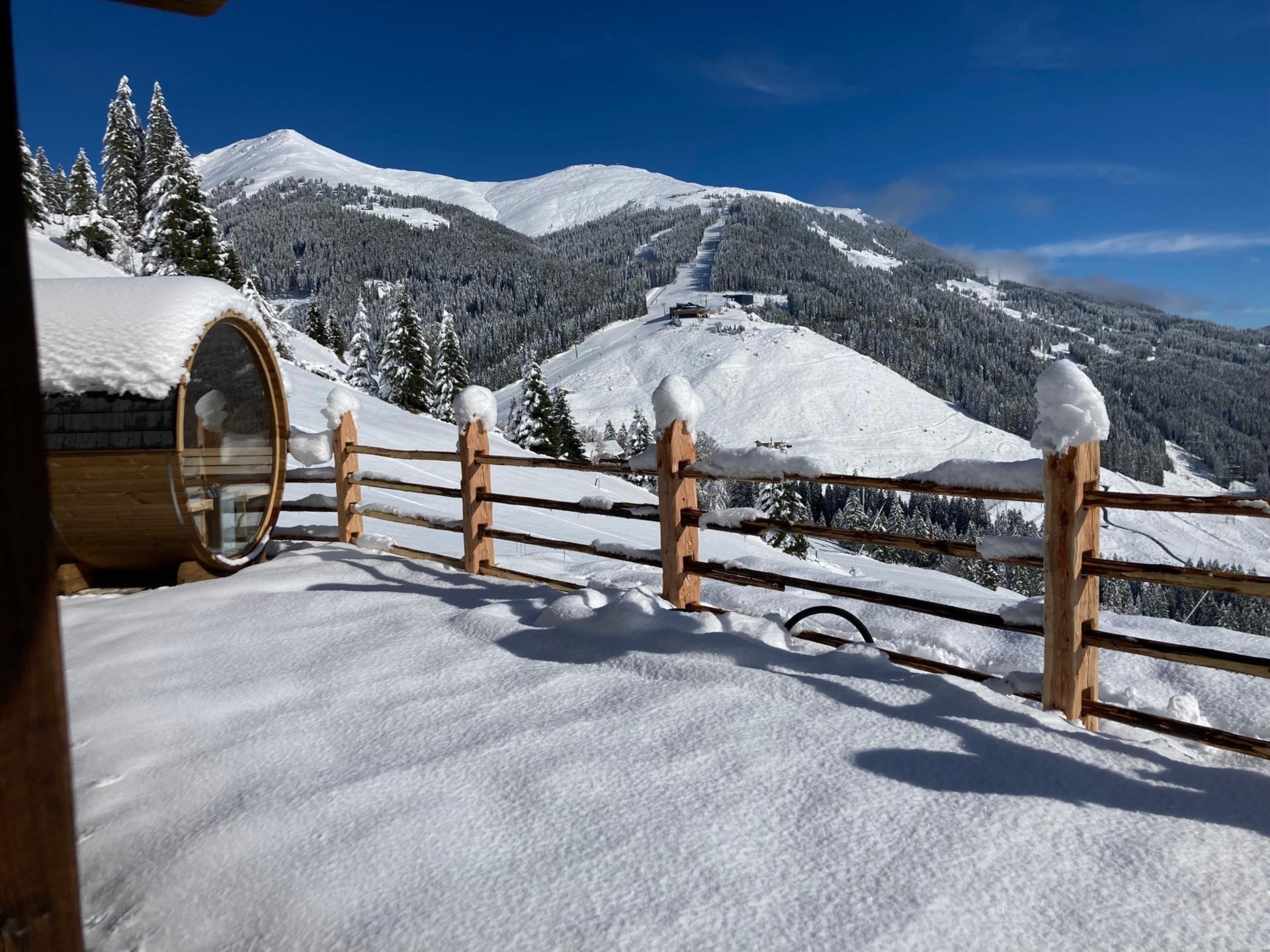Luxe chalet direct aan de skipiste met privé whirlpool en sauna in Gerlos - foto 38