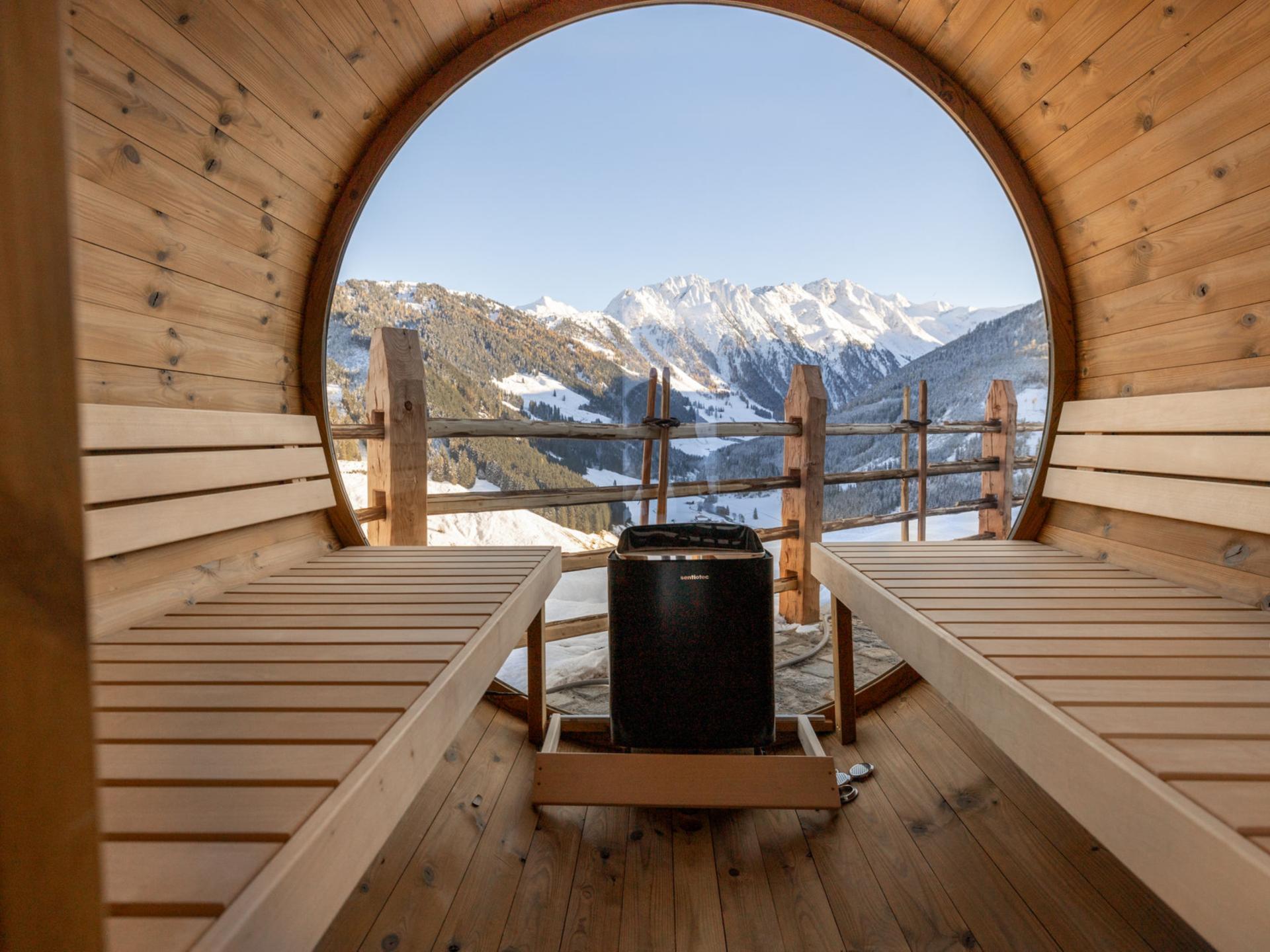 Luxe chalet direct aan de skipiste met privé whirlpool en sauna in Gerlos - foto 33