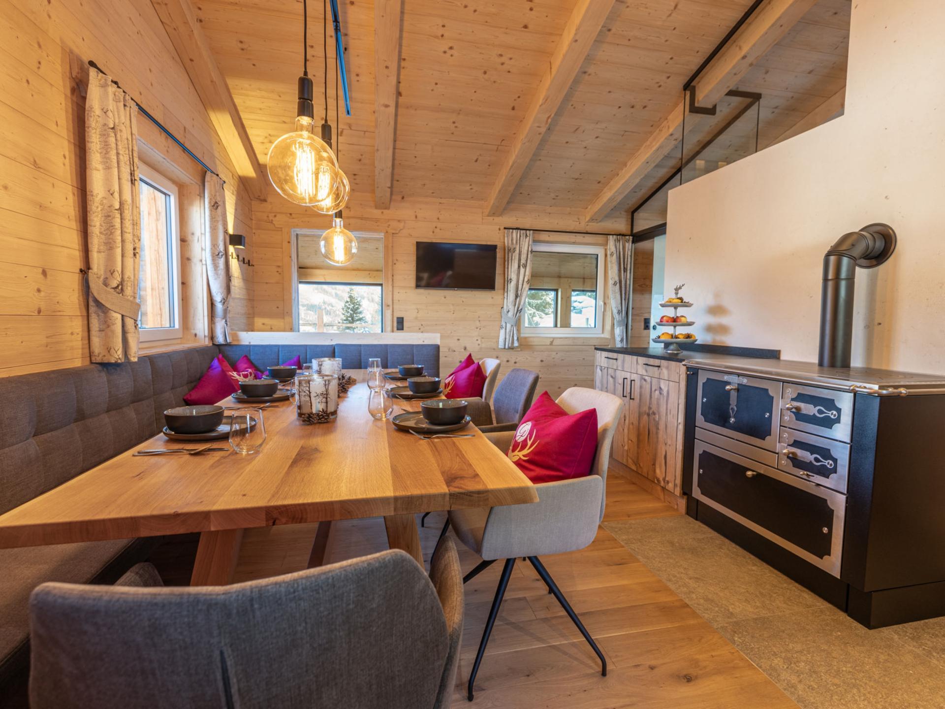 Luxe chalet direct aan de skipiste met privé whirlpool en sauna in Gerlos - foto 8