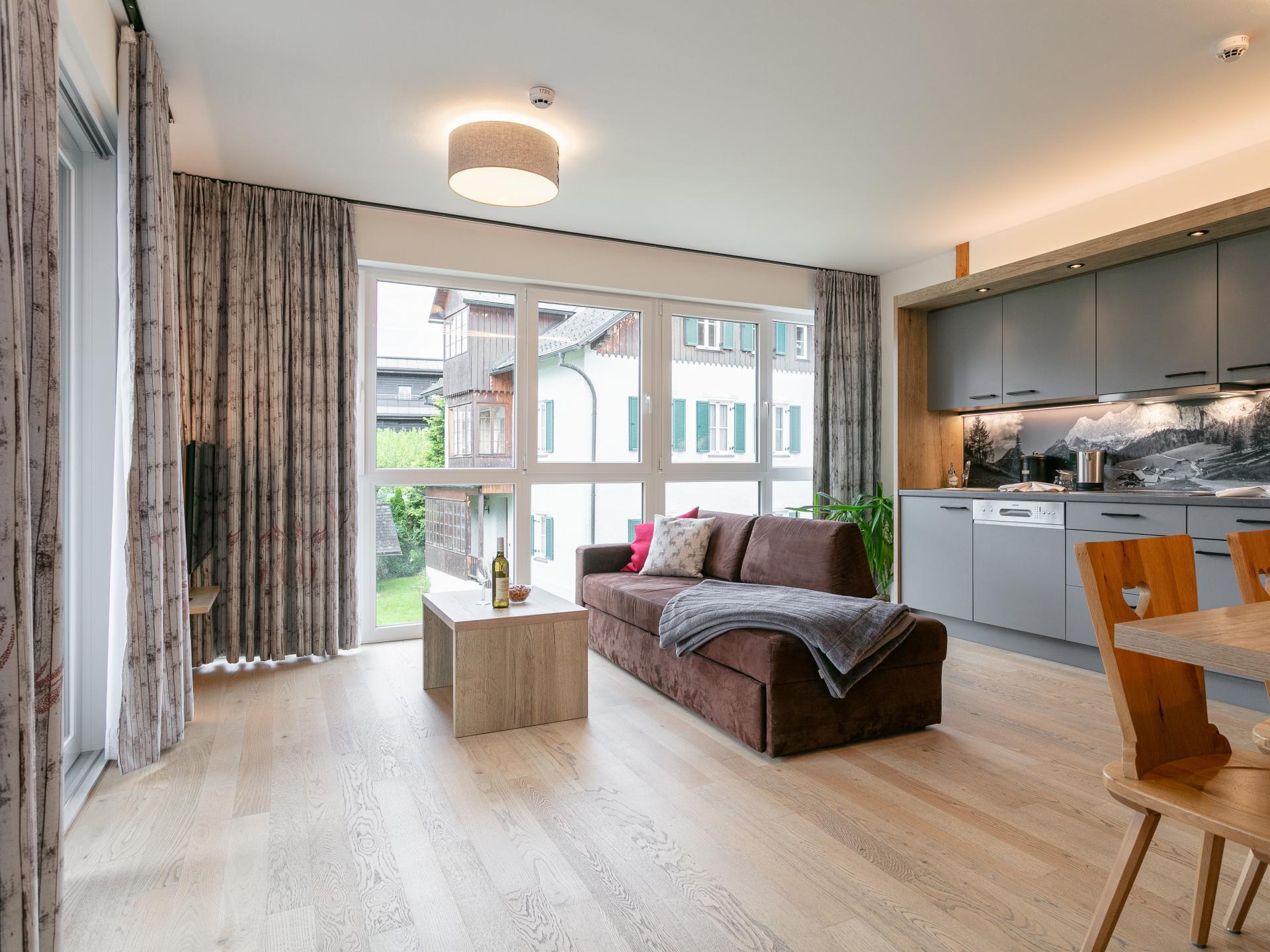 Stijlvol appartement in Haus im Ennstal met eigen sauna, vlakbij de piste - foto 23