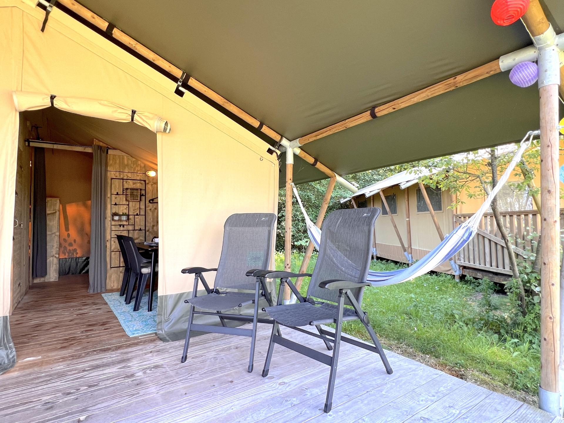 Luxe safaritent op sfeervol Veluws park, nabij bos en water - foto 27