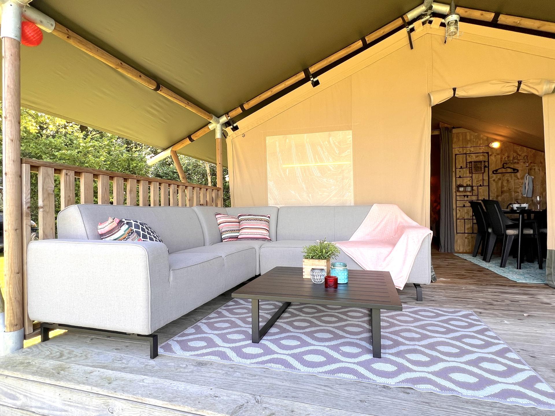 Luxe safaritent op sfeervol Veluws park, nabij bos en water - foto 28