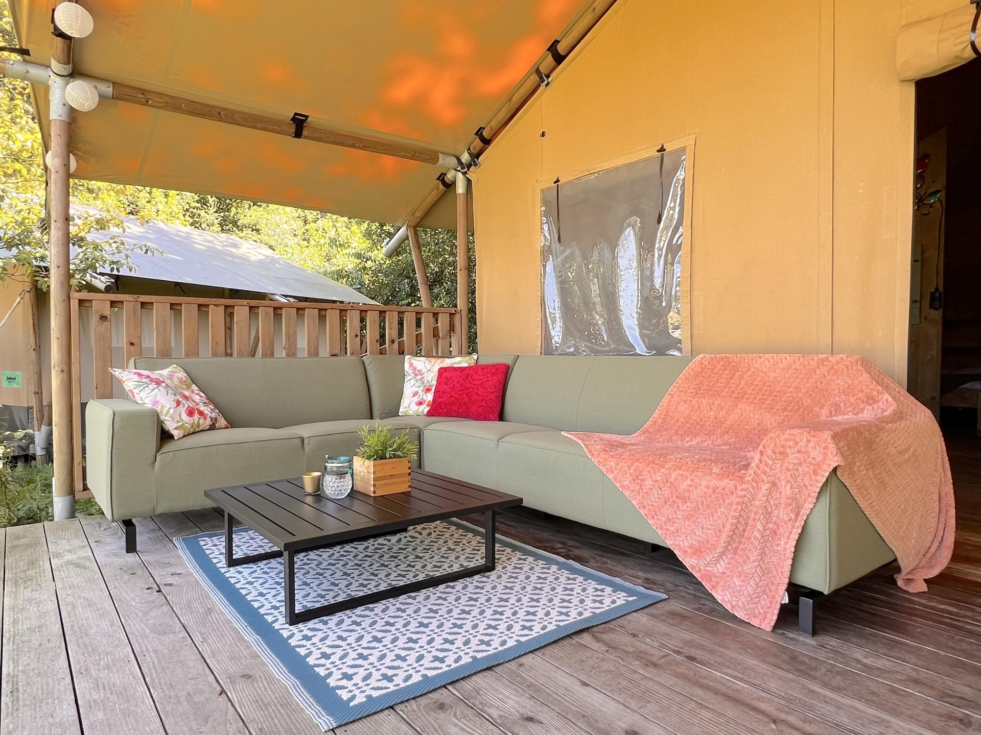 Luxe safaritent op de Veluwe voor 6 personen, midden in het bos - foto 3