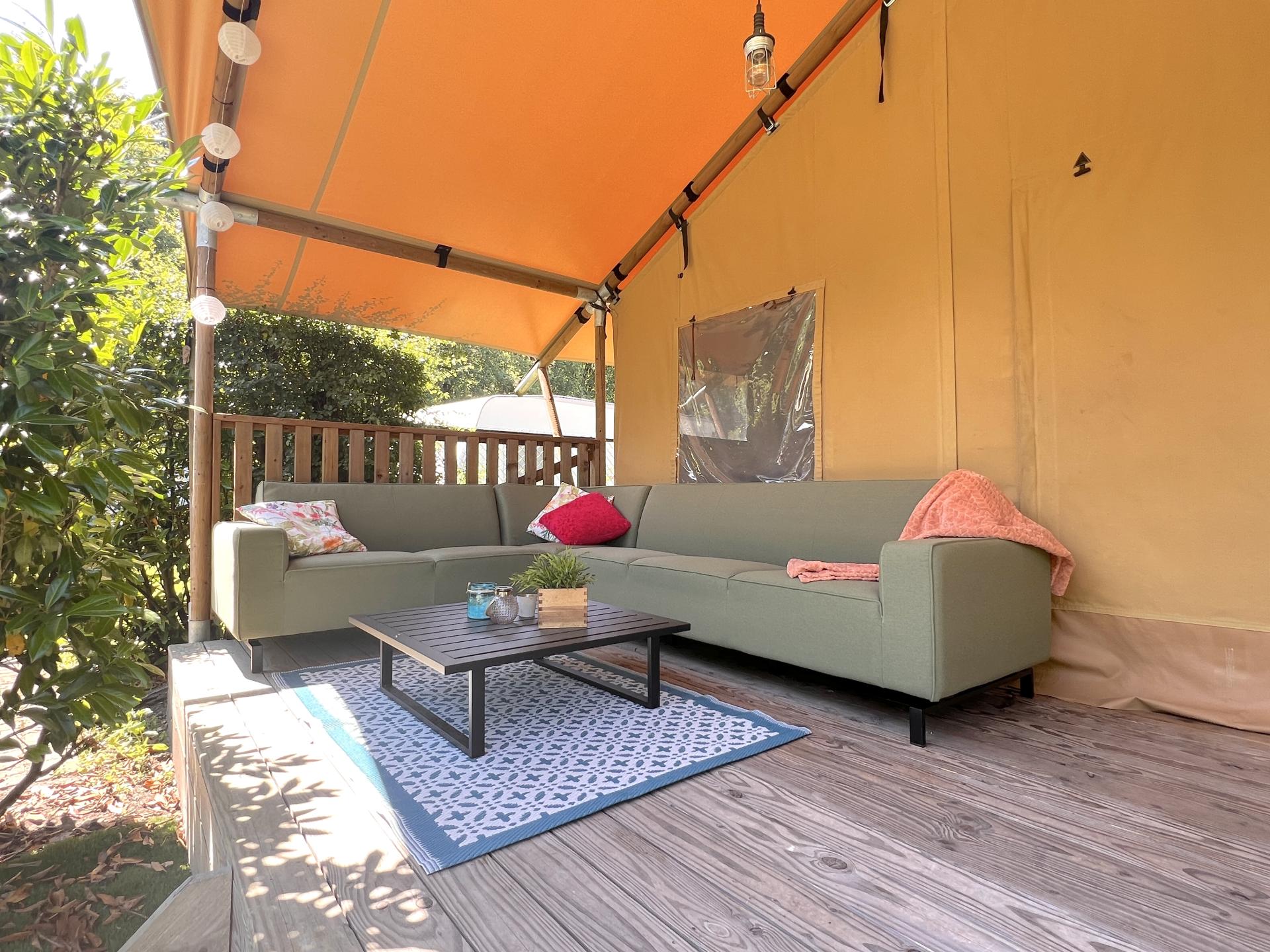 Luxe safaritent met hottub voor 6 personen op de Veluwe - foto 14