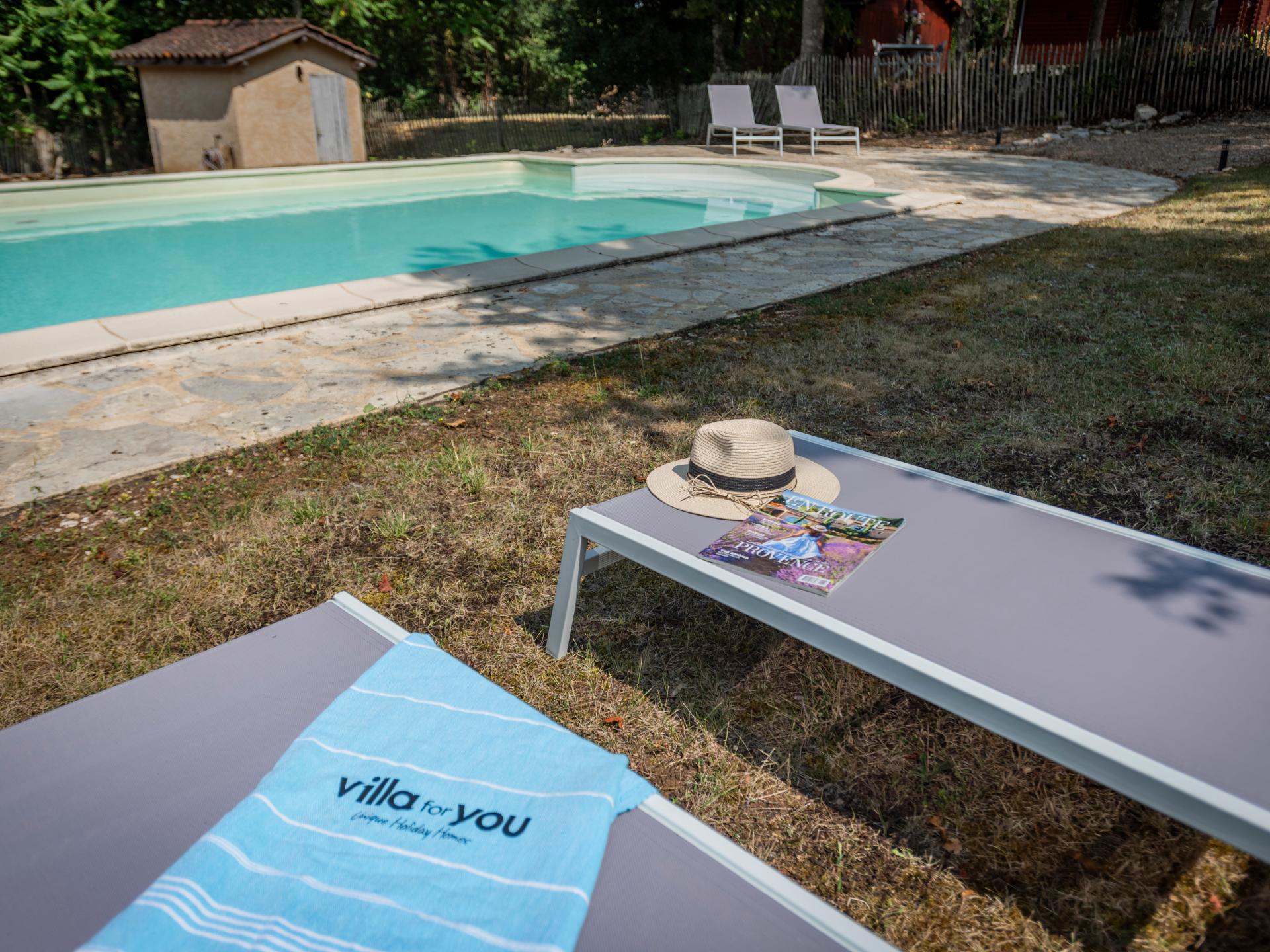 Vrijstaand vakantiehuis in Sérignac met privézwembad en grote tuin - foto 25
