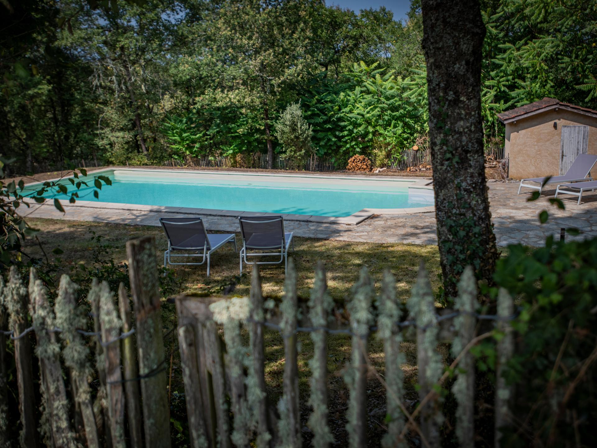 Vrijstaand vakantiehuis in Sérignac met privézwembad en grote tuin - foto 34