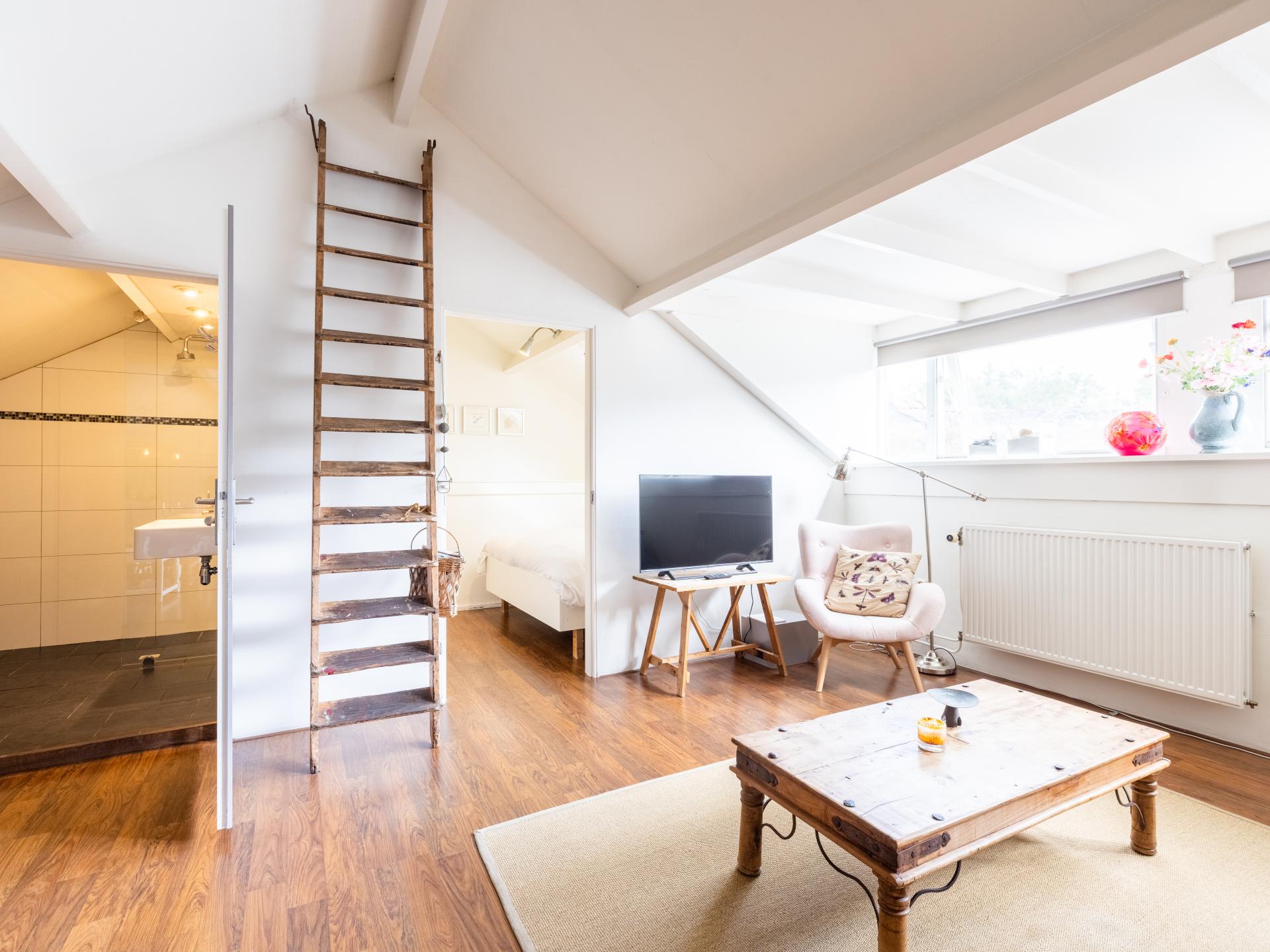Sfeervol landelijk appartement aan rand van polder, op loopafstand van Bergen - foto 10