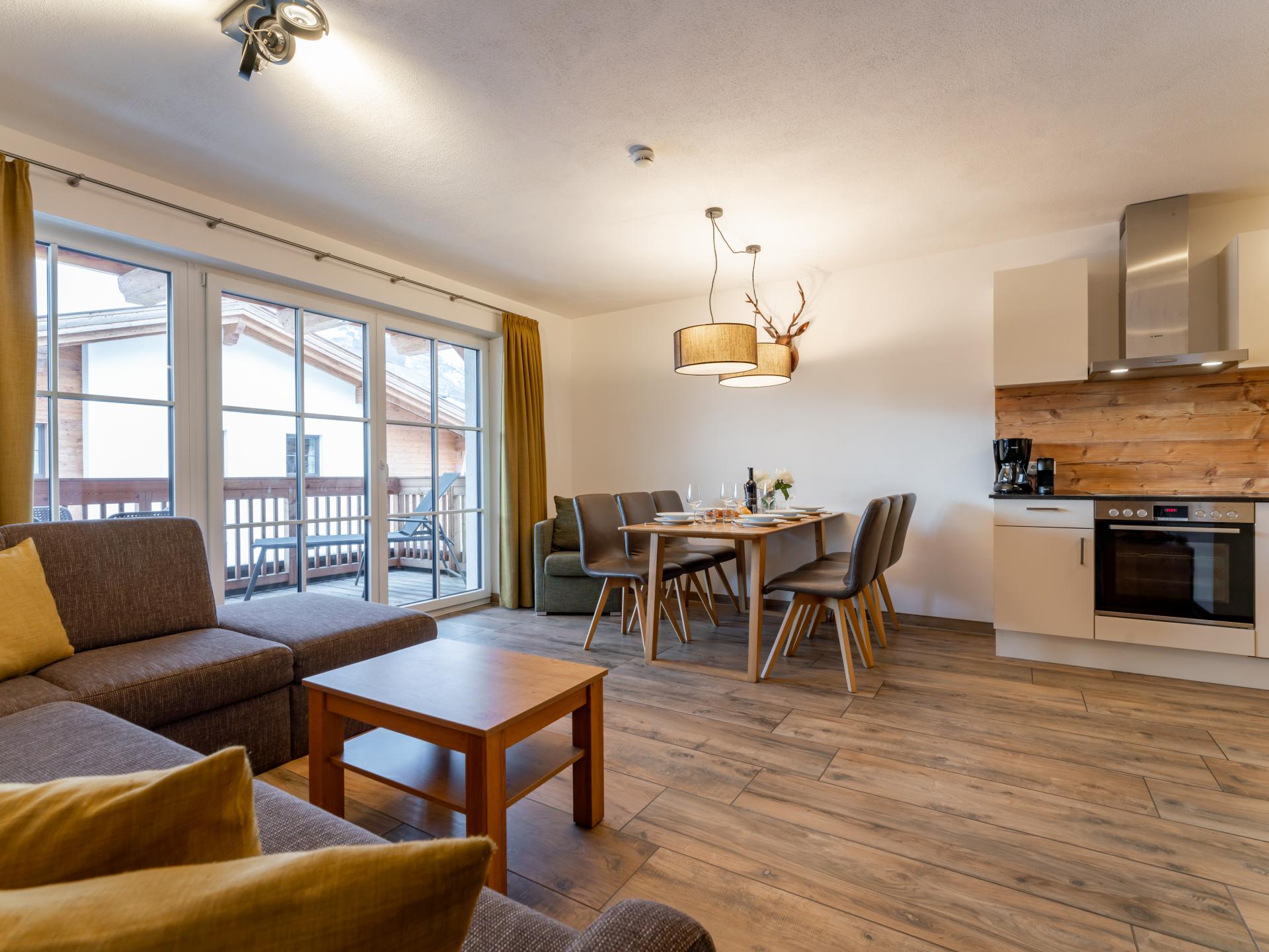 Aan de piste: Ruim appartement voor 6 personen in centrum Piesendorf - foto 11