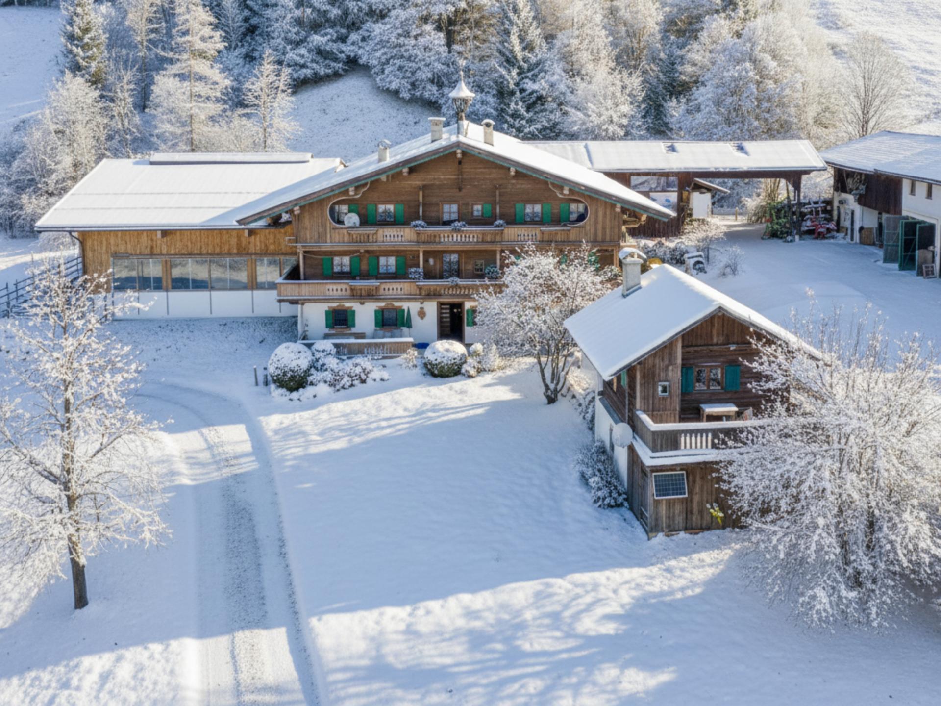Idyllisch boerderijappartement aan de bosrand in Brixen im Thale - foto 29
