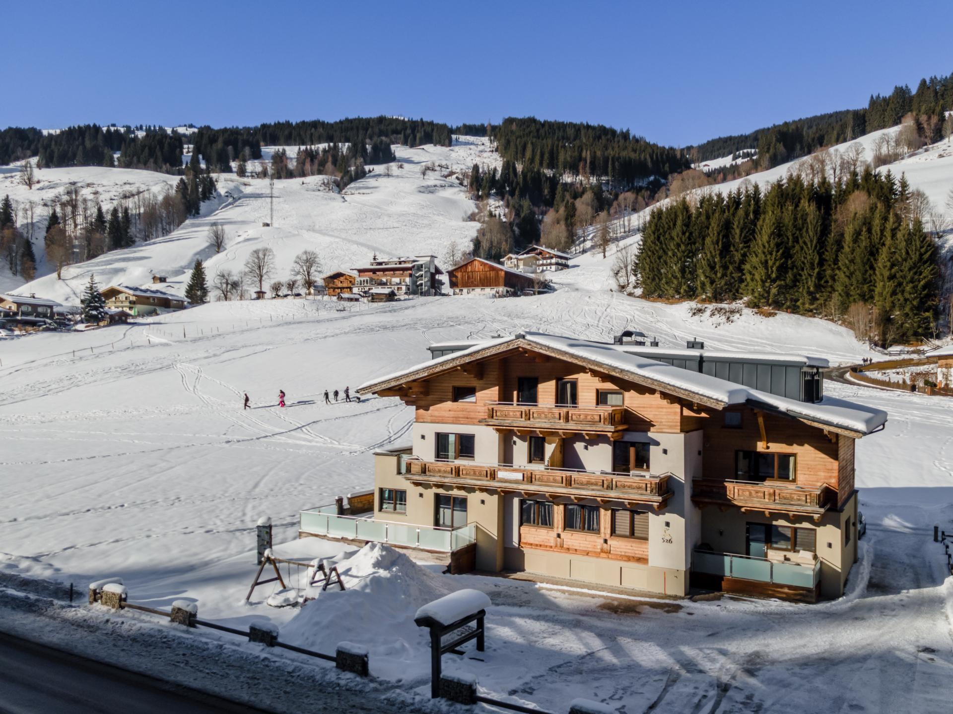 Penthouse met sauna aan de piste in Saalbach – 11 personen - foto 25