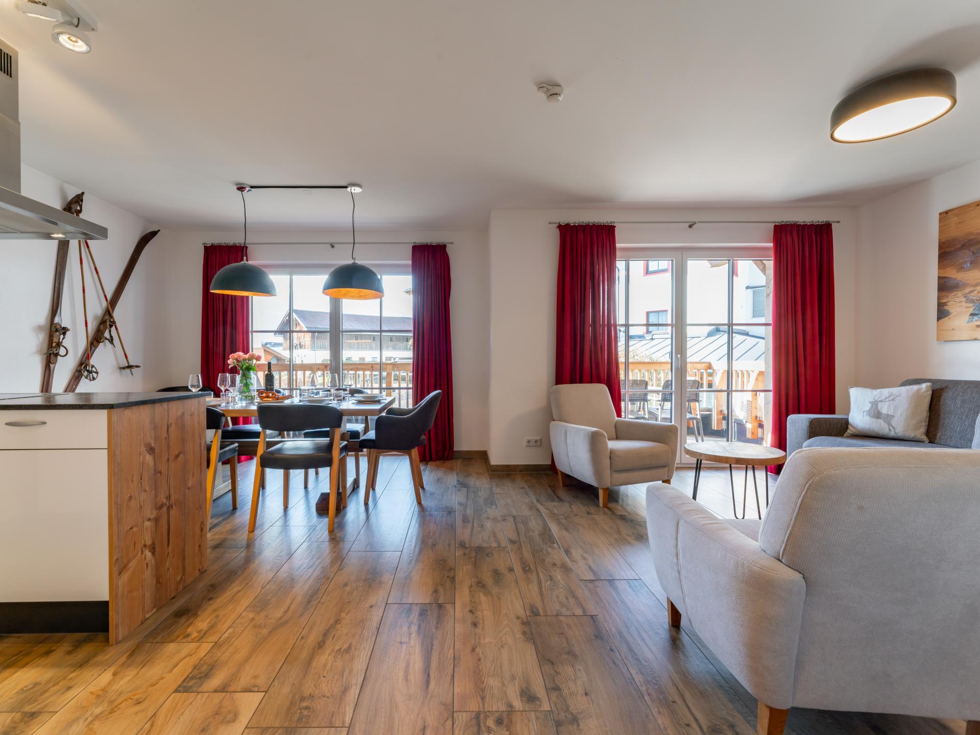 Aan de piste: Modern appartement in het centrum van Piesendorf - foto 8