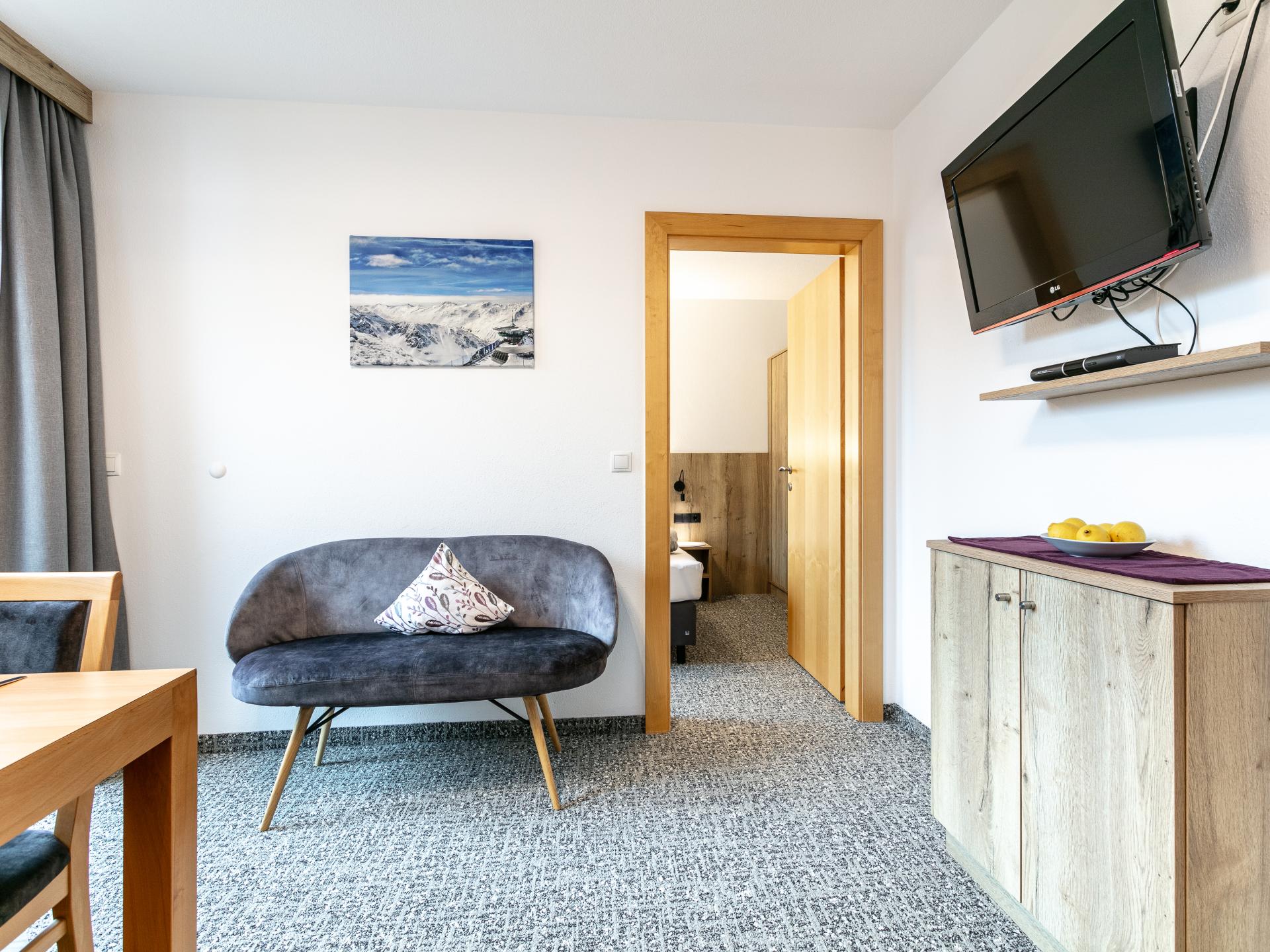 Knus appartement op 70 meter van de piste in Obergurgl - foto 9