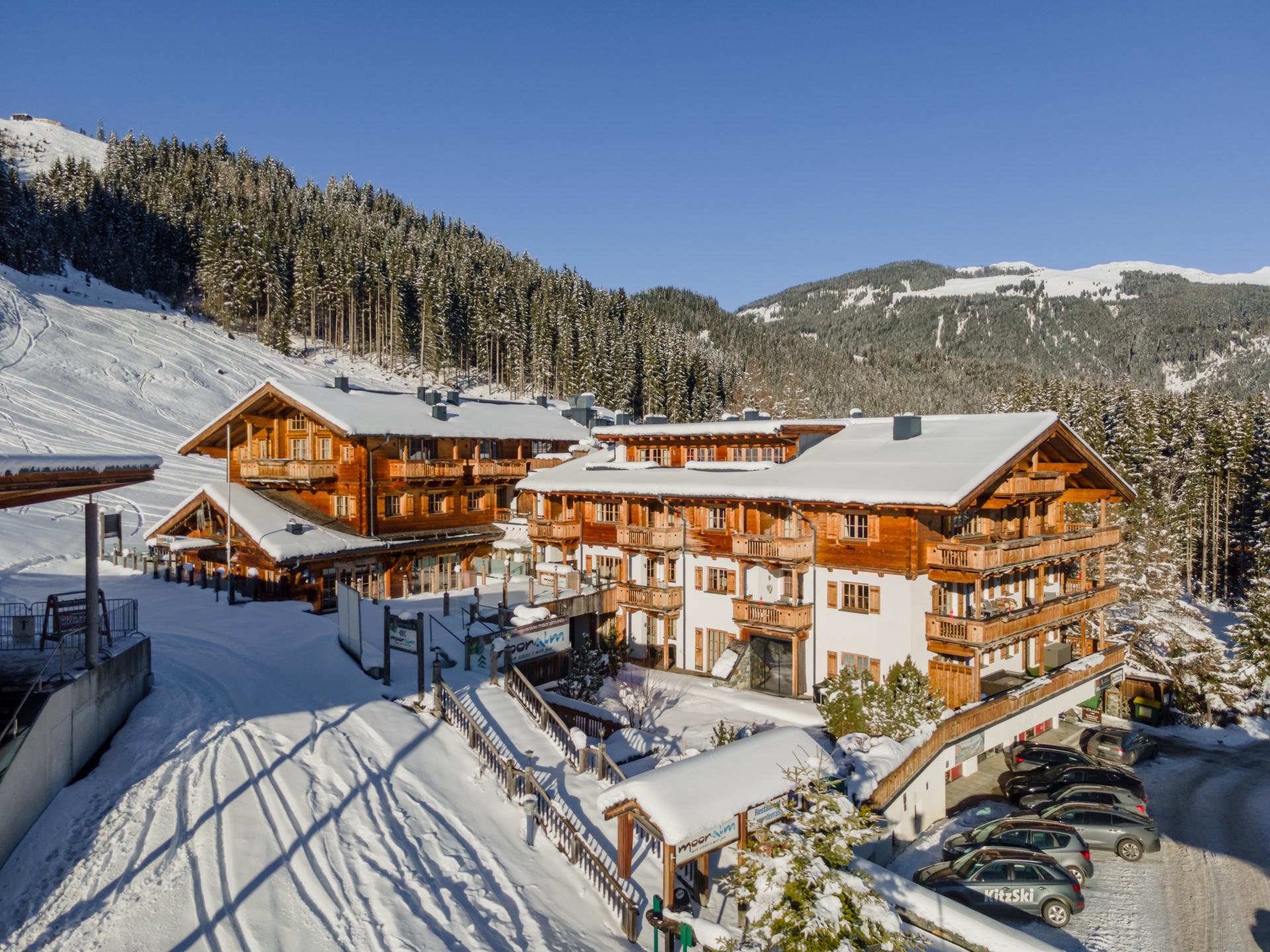 Piste-appartement met privésauna in Mittersill, 160m van de lift - foto 21