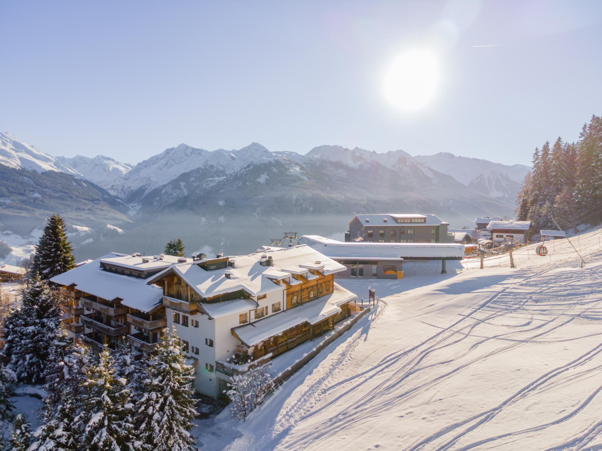 Piste-appartement met privésauna in Mittersill, 160m van de lift - foto 19