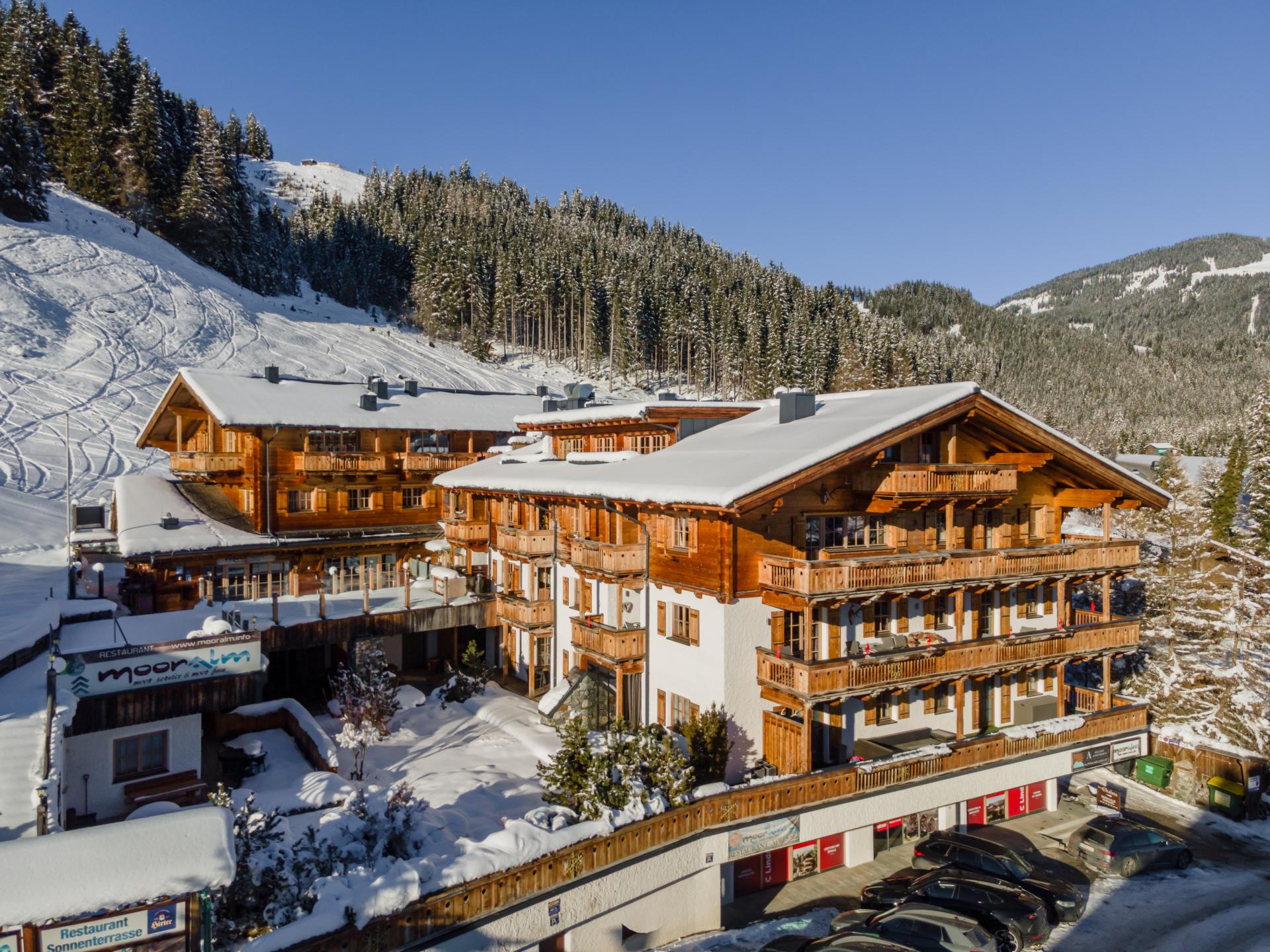 Piste-appartement met privésauna in Mittersill, 160m van de lift - foto 22