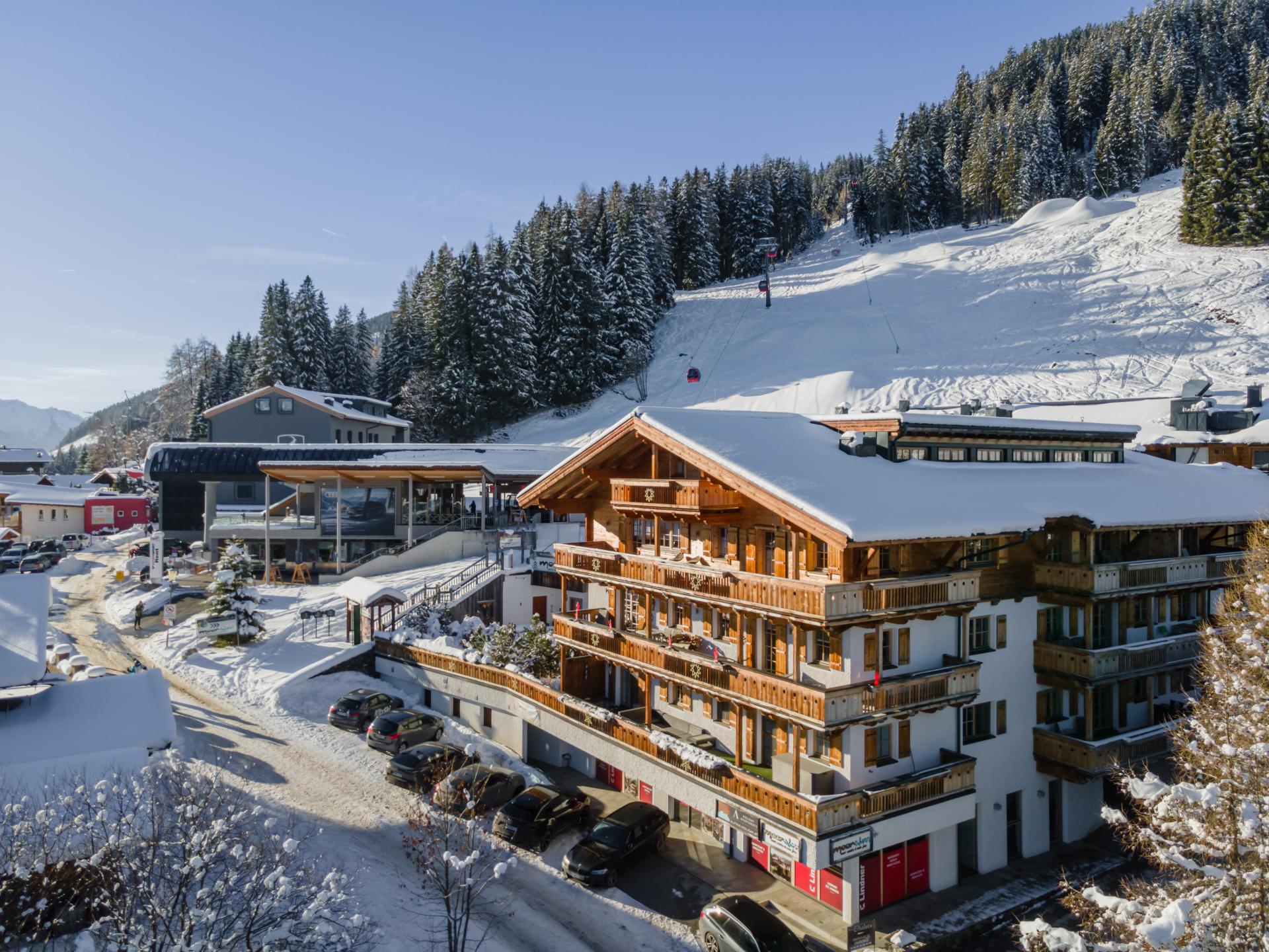 Piste-appartement met privésauna in Mittersill, 160m van de lift - foto 20