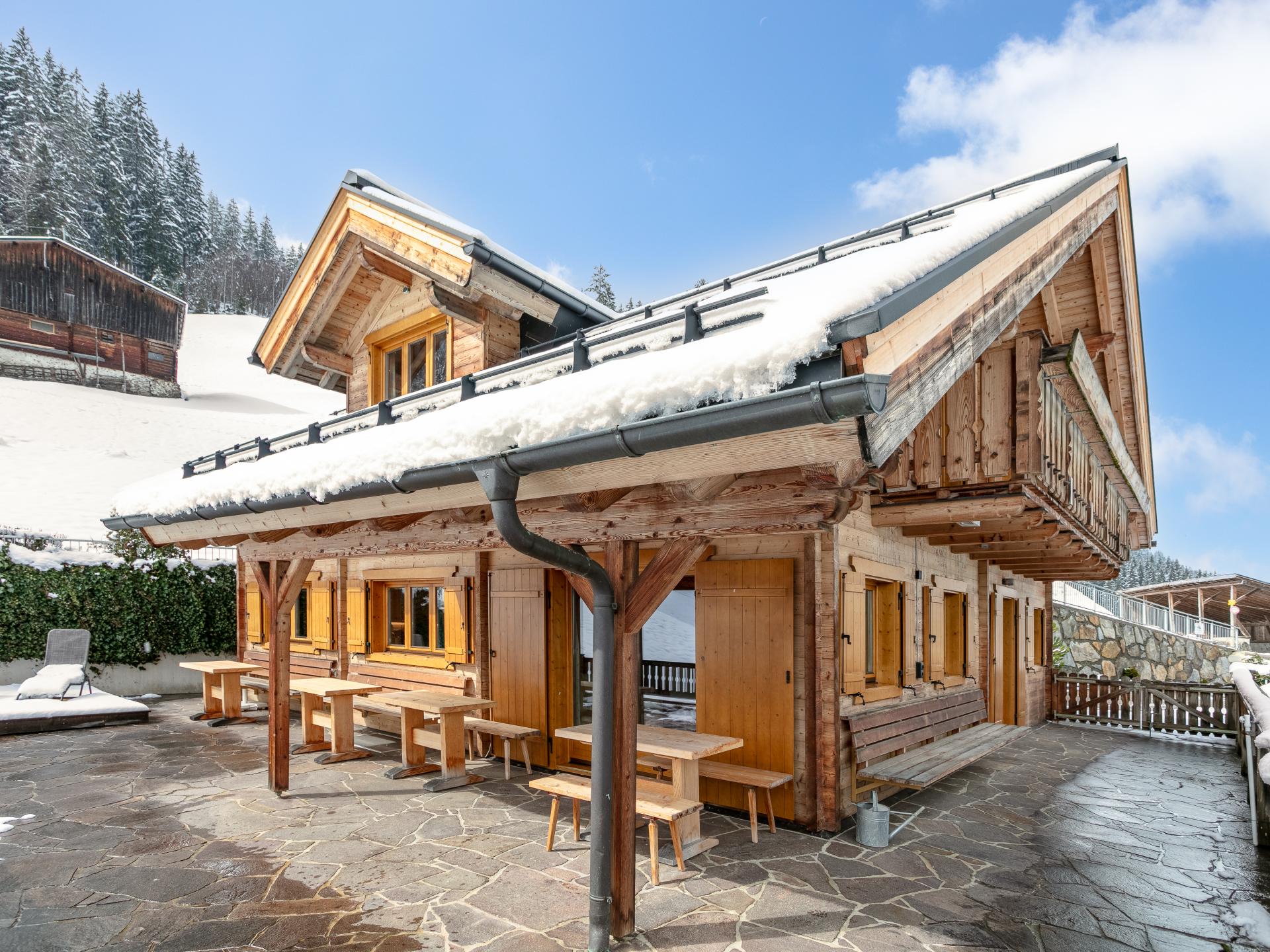 Vrijstaand chalet met sauna op 300m van de piste in Hippach - foto 52