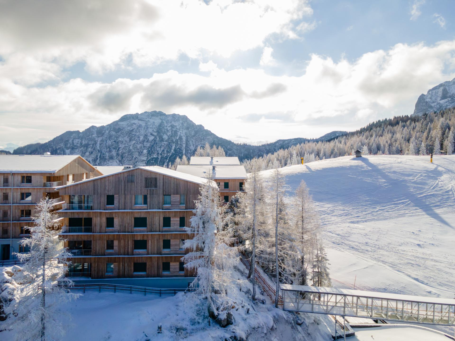 Aan de piste: charmant appartement in centrum Sonnenalpe Nassfeld - foto 24