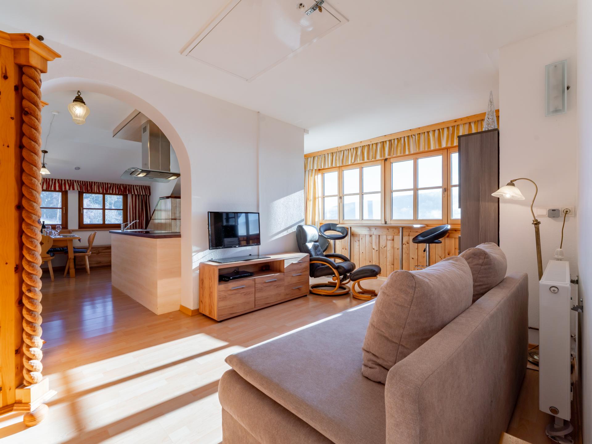 Op 500 m van de piste: knus appartement in centrum Mariapfarr - foto 4